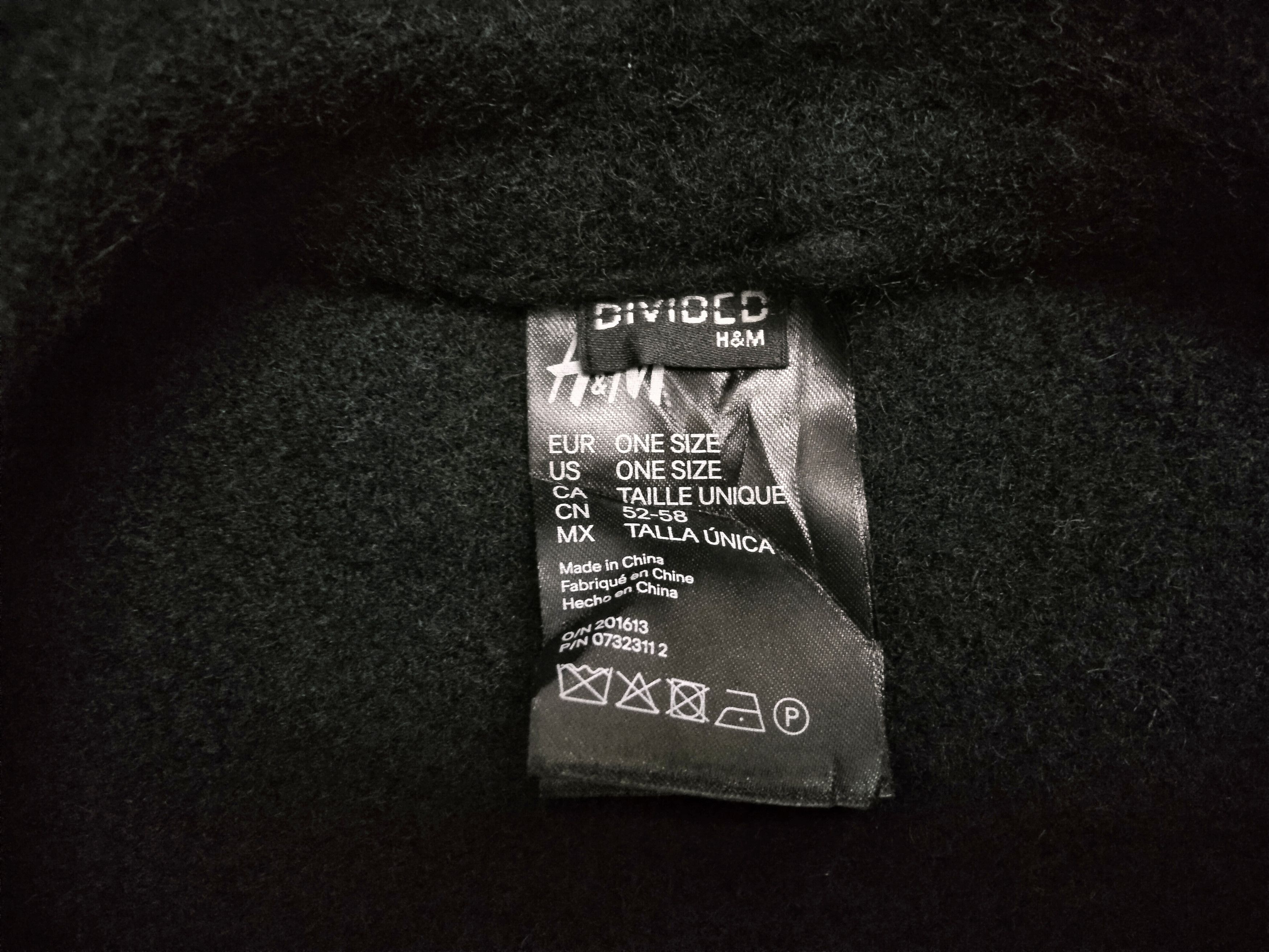 H&M VINTAGE H&M BLACK WOOL BARET Size ONE SIZE - 13 Thumbnail