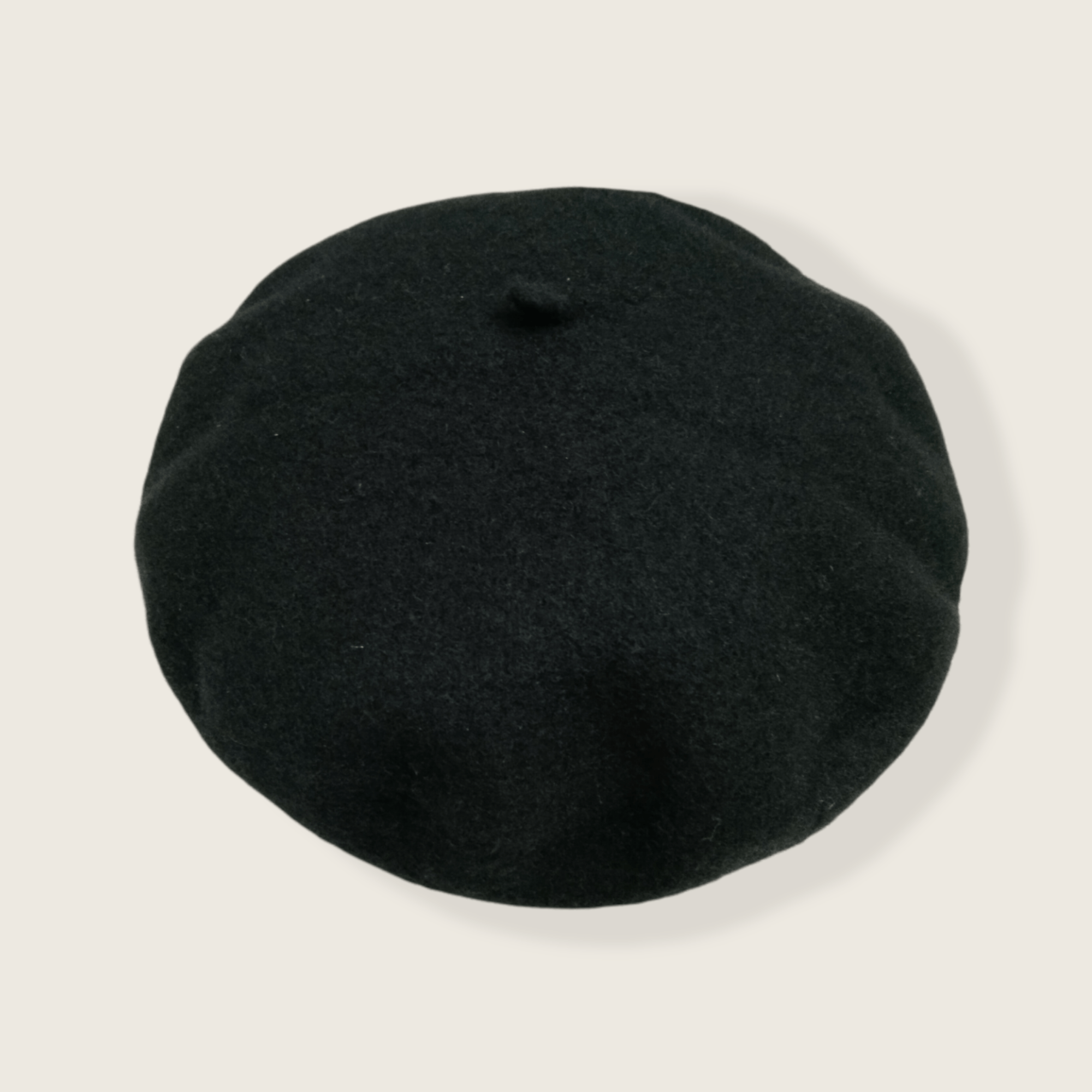 H&M VINTAGE H&M BLACK WOOL BARET Size ONE SIZE - 10 Thumbnail