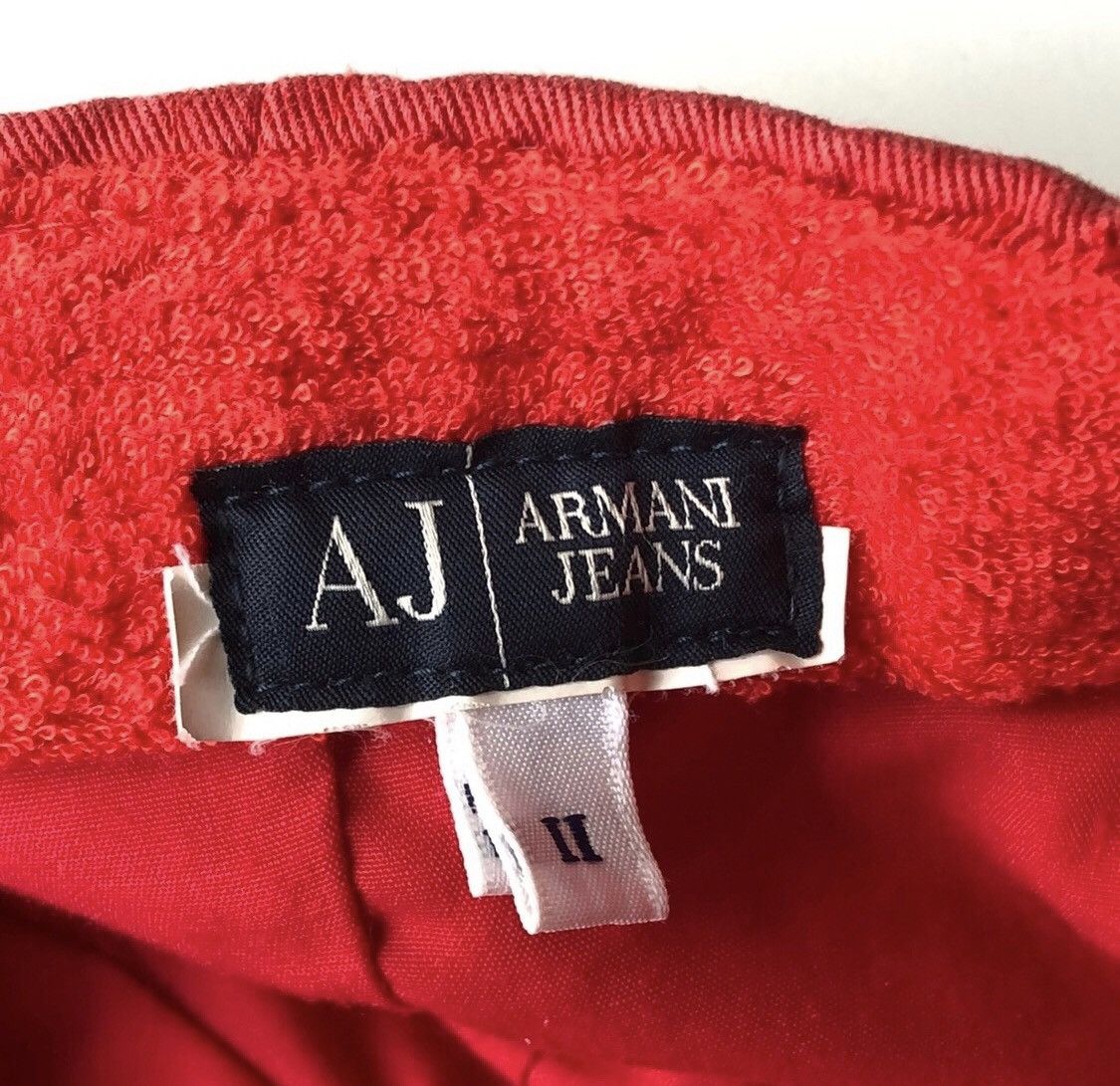 Armani × Vintage Armani Jeans cap🧢 Size ONE SIZE - 8 Thumbnail