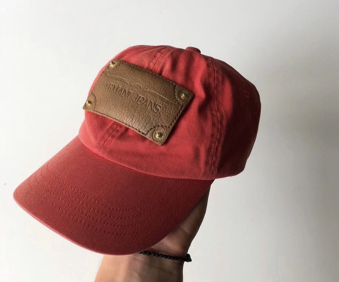 Armani × Vintage Armani Jeans cap🧢 Size ONE SIZE - 1 Thumbnail