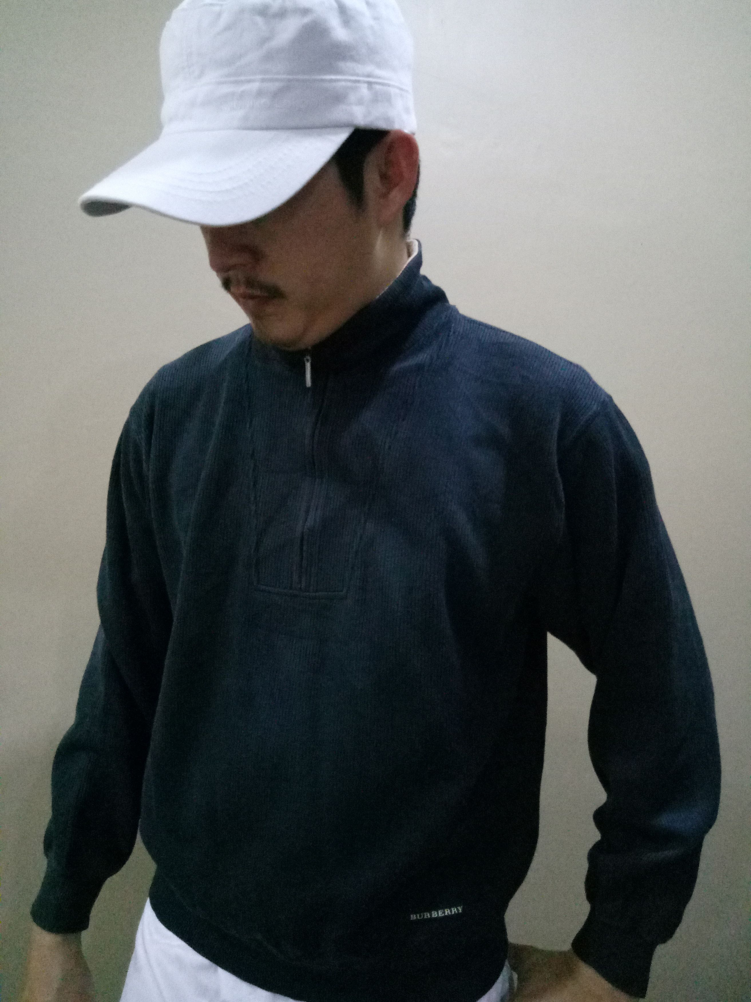 Burberry × Vintage Burberry Golf Sweatshirt Half Zipper Size US L / EU 52-54 / 3 - 7 Thumbnail