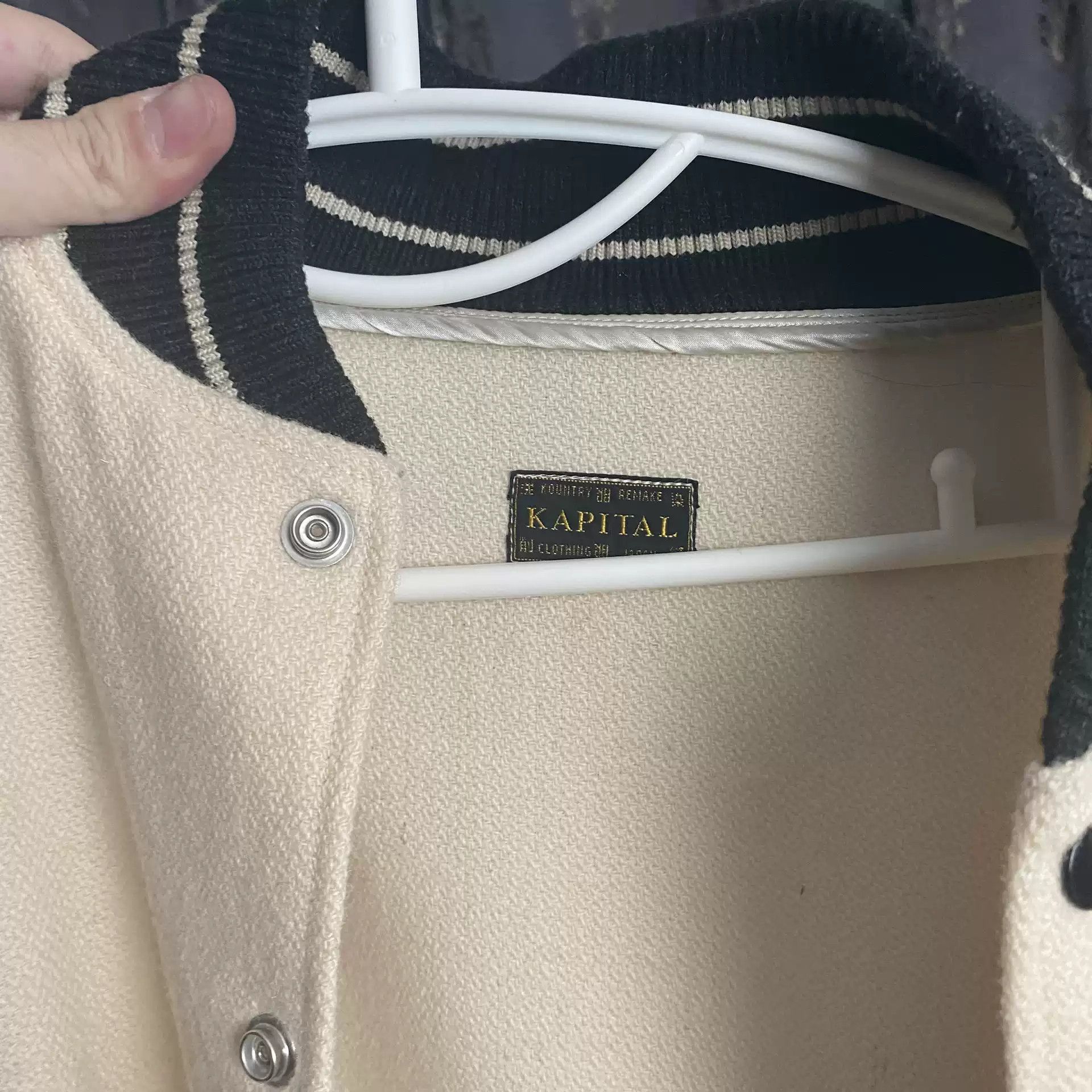 Kapital Kapital Bone Baseball JKT Size US L / EU 52-54 / 3 - 5 Thumbnail