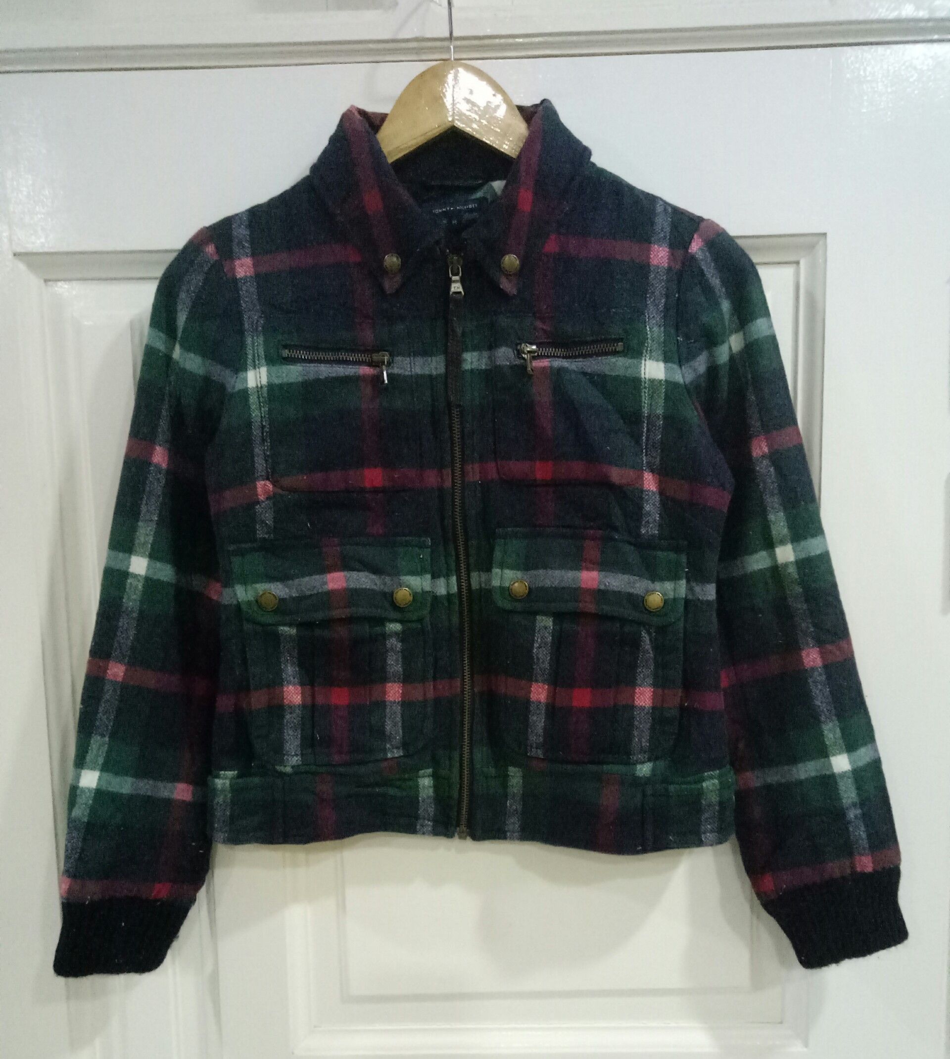 Tommy Hilfiger × Vintage Tommy Hilfiger Jacket Size US M / EU 48-50 / 2 - 1 Thumbnail