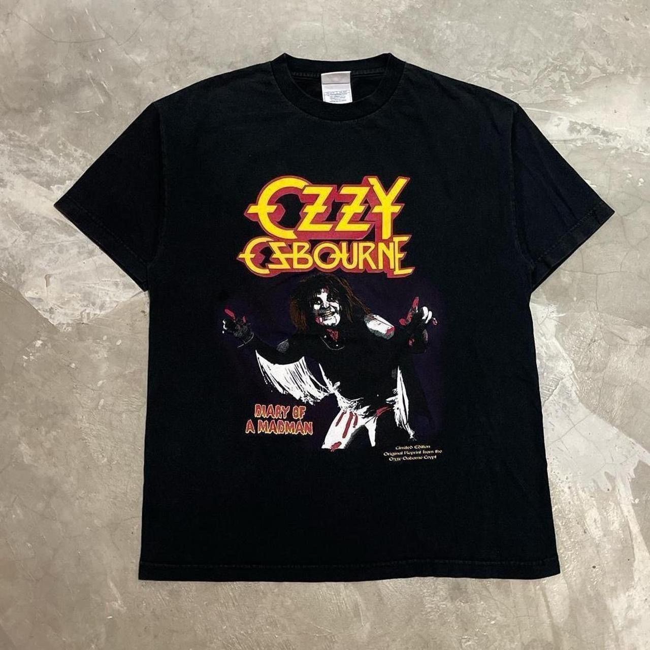 Vintage Vintage 90’s Ozzy Osbourne Diary Of Madman Band T-shirt | Grailed