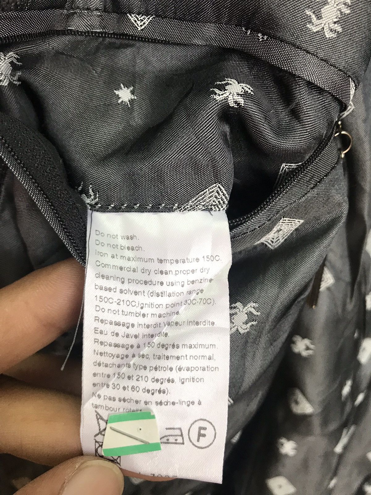 Japanese Brand Japanese Brand Jun Men Black Line Back Buckle Jackets Size US XS / EU 42 / 0 - 6 Thumbnail