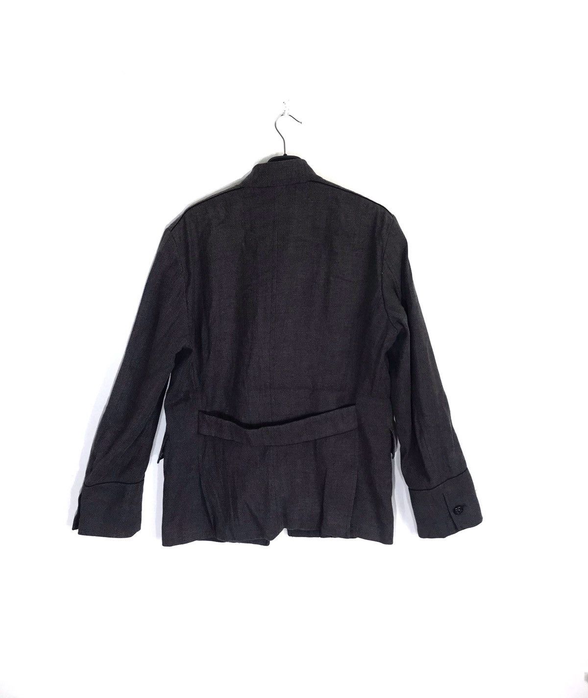 Japanese Brand Japanese Brand Jun Men Black Line Back Buckle Jackets Size US XS / EU 42 / 0 - 2 Thumbnail