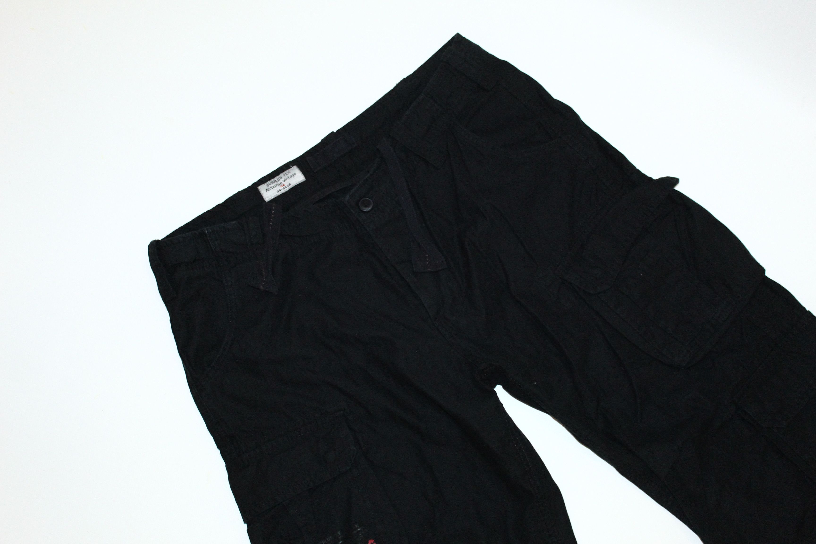 Surplus Research Surplus Tex Airborne Vintage Parachute Utility Cargo Pants Size US 38 / EU 54 - 3 Thumbnail