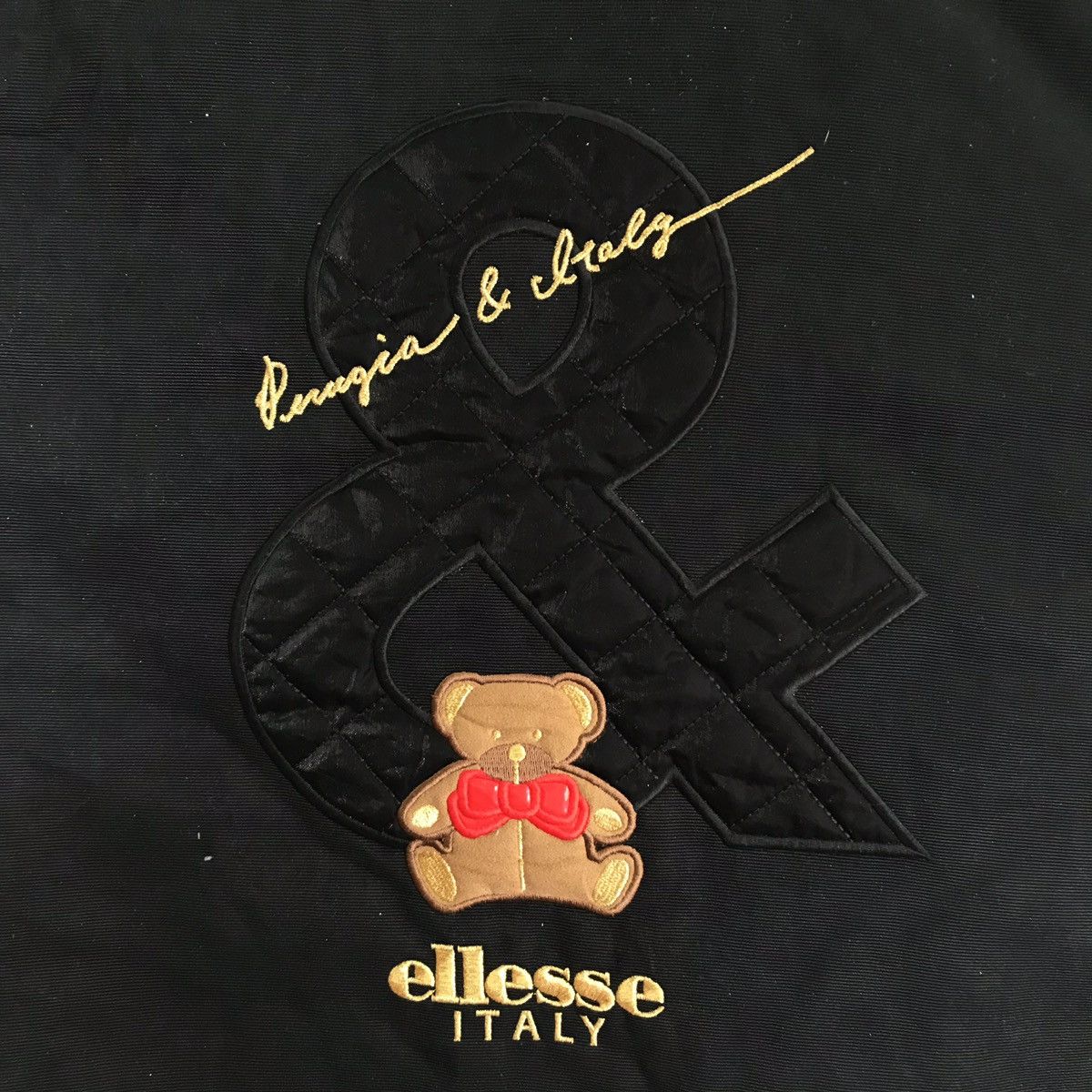 Ellesse × Vintage Vintage Ellesse Perugia Italy Reversible Puffer Vest Size US L / EU 52-54 / 3 - 5 Thumbnail
