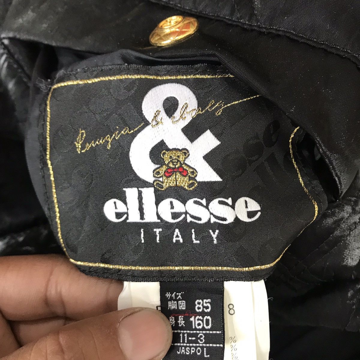Ellesse × Vintage Vintage Ellesse Perugia Italy Reversible Puffer Vest Size US L / EU 52-54 / 3 - 6 Thumbnail