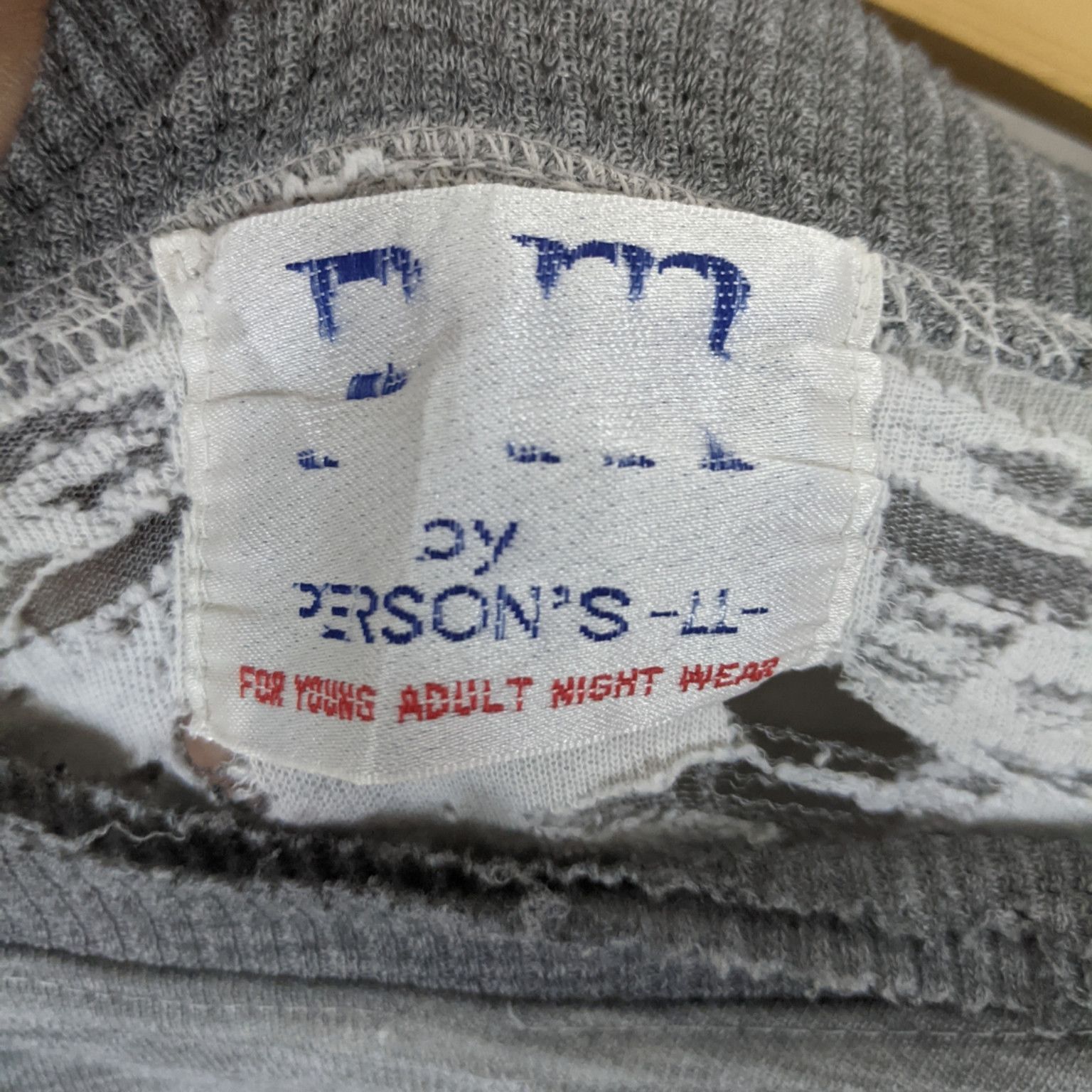 PERSON'S Vintage 80's PERSON'S Crewneck Jumper Sweatshirt Size US L / EU 52-54 / 3 - 12 Thumbnail