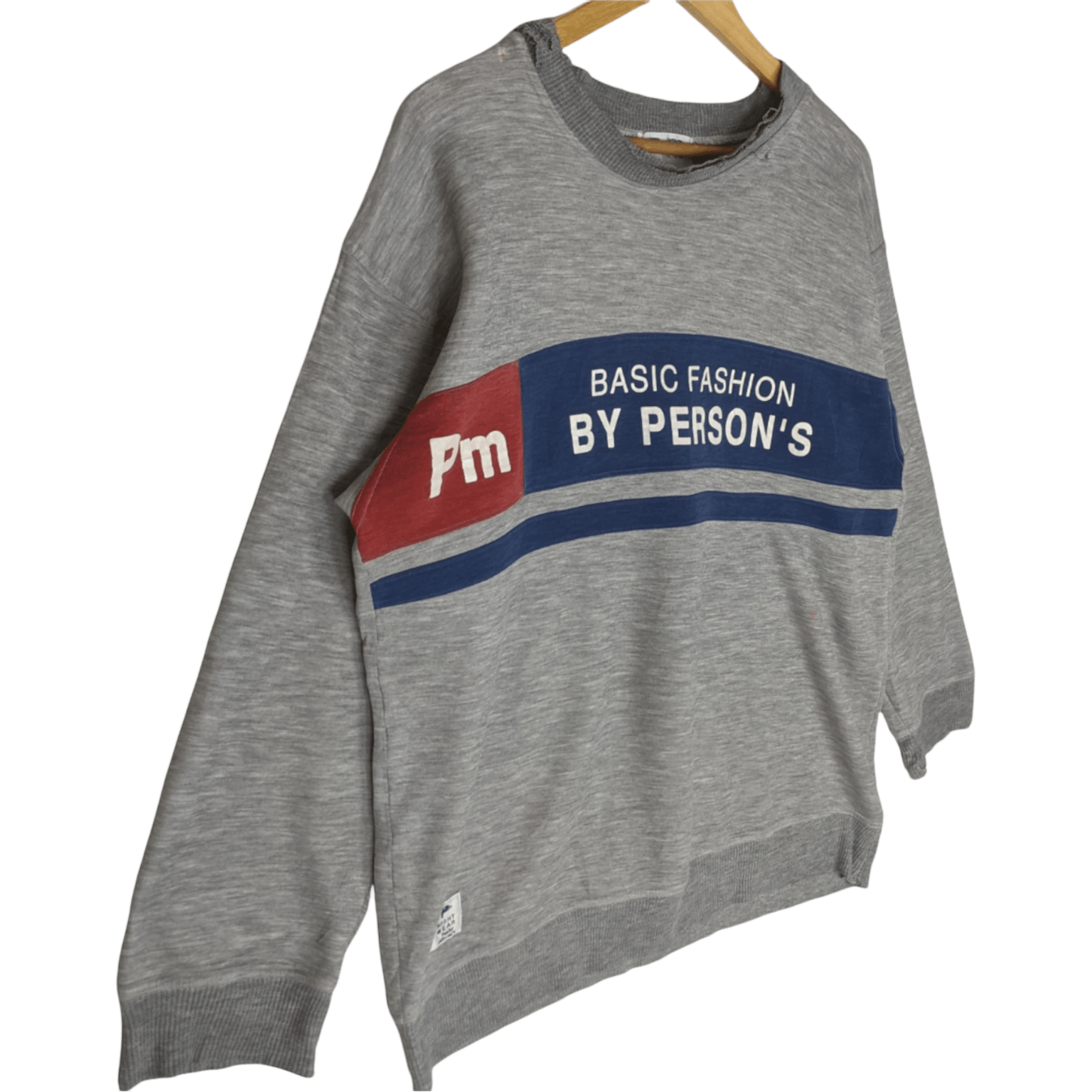 PERSON'S Vintage 80's PERSON'S Crewneck Jumper Sweatshirt Size US L / EU 52-54 / 3 - 3 Thumbnail