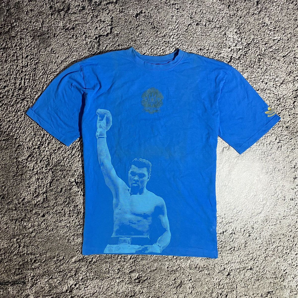 Adidas × Vintage Vintage Adidas Muhammad Ali Boxing T-Shirt Size US XL / EU 56 / 4 - 1 Thumbnail