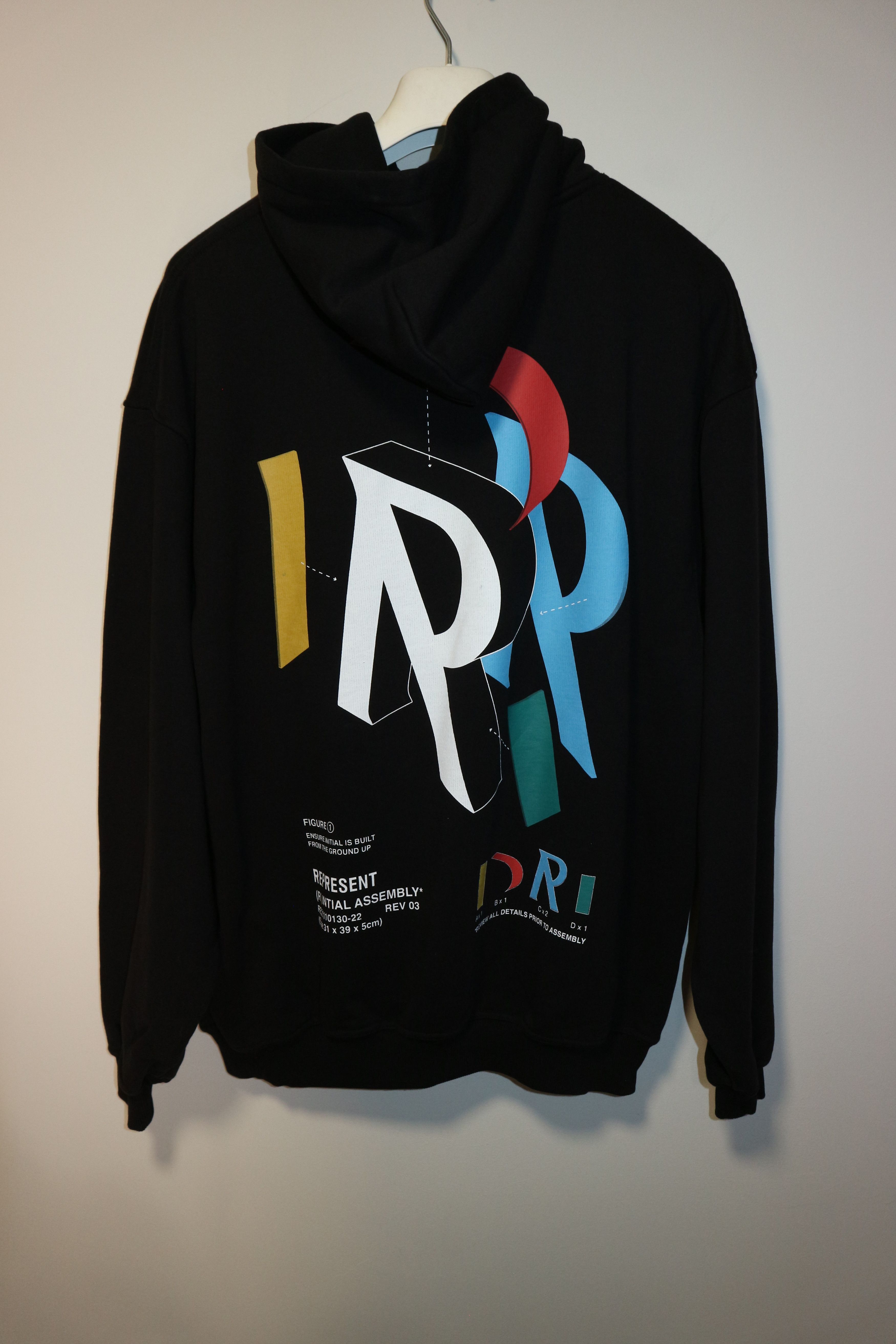 Represent Clo. INITIAL ASSEMBLY HOODIE Size US M / EU 48-50 / 2 - 5 Thumbnail