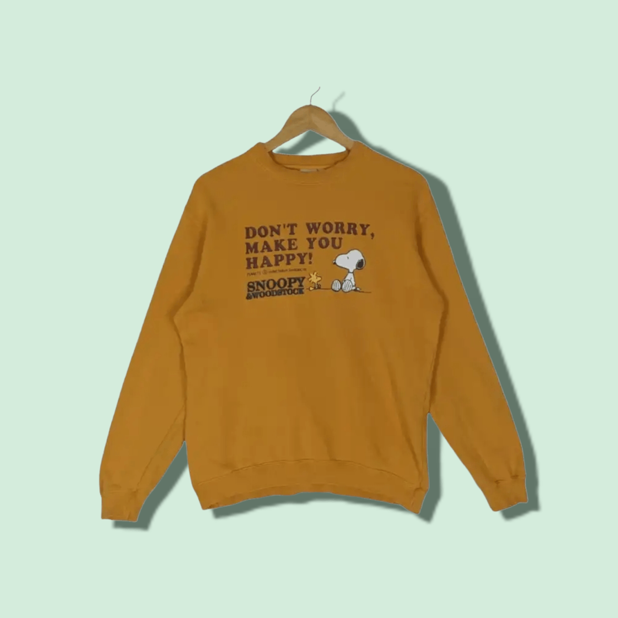 Peanuts PEANUTS Snoopy Woodstock Crewneck Jumper Sweatshirt Size US M / EU 48-50 / 2 - 1 Thumbnail