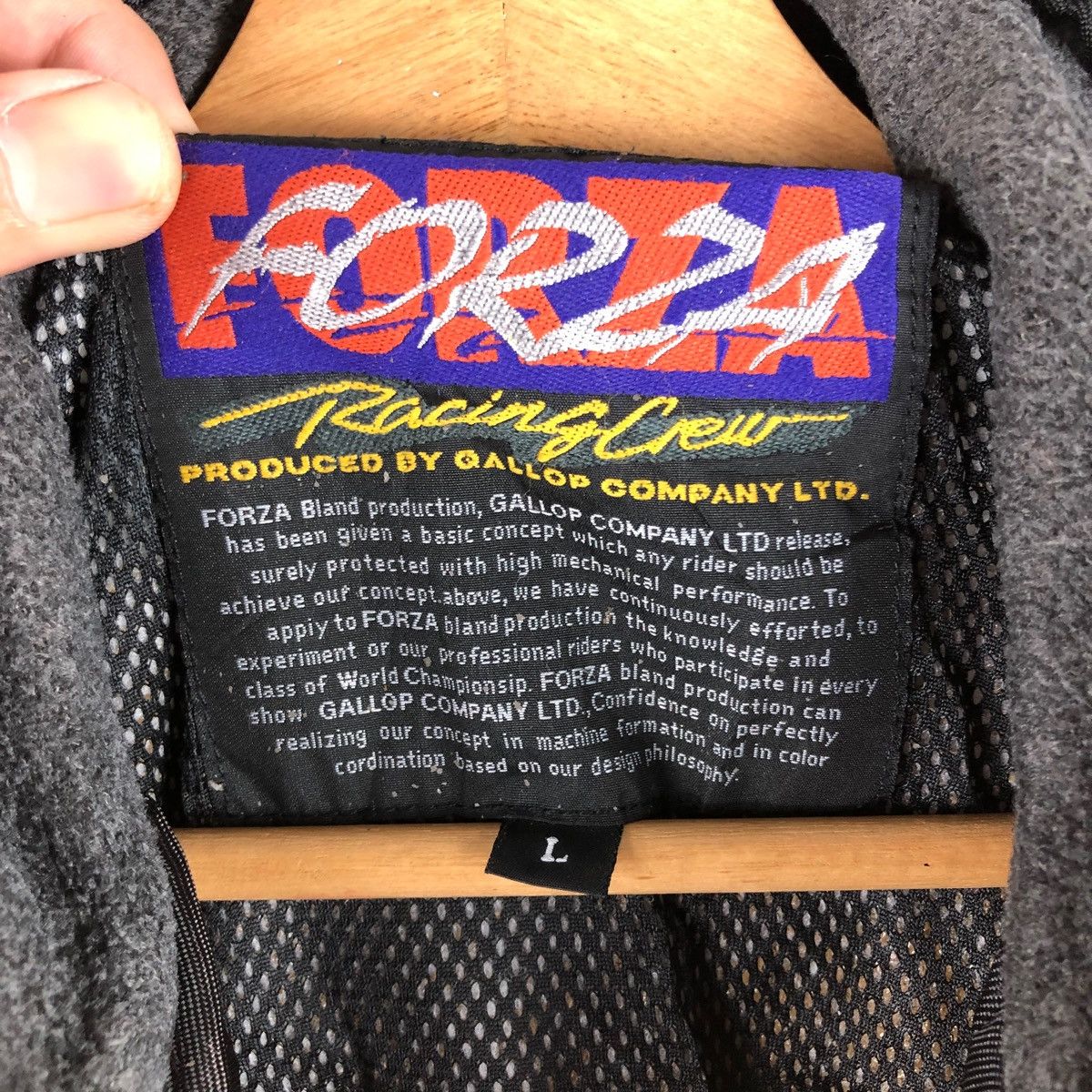 Other VINTAGE FORZA RACING CREW TEAM JACKET Size US L / EU 52-54 / 3 - 10 Thumbnail