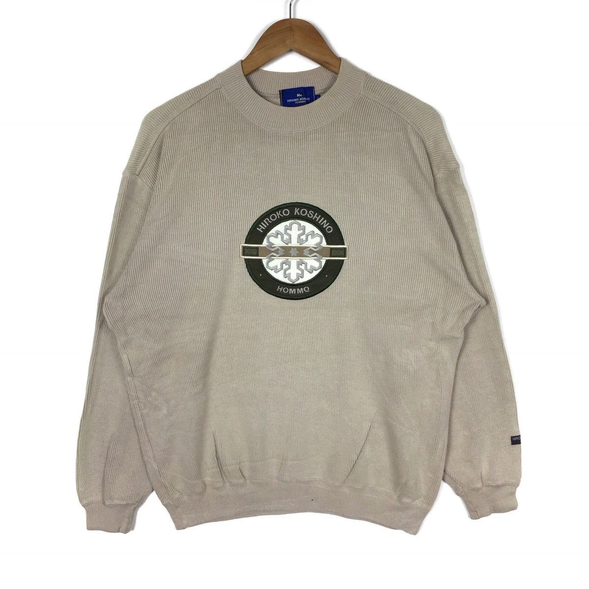 Hiroko Koshino Homme Hiroko koshino homme Sweatshirt japanese brand jumper pull Size US L / EU 52-54 / 3 - 1 Thumbnail