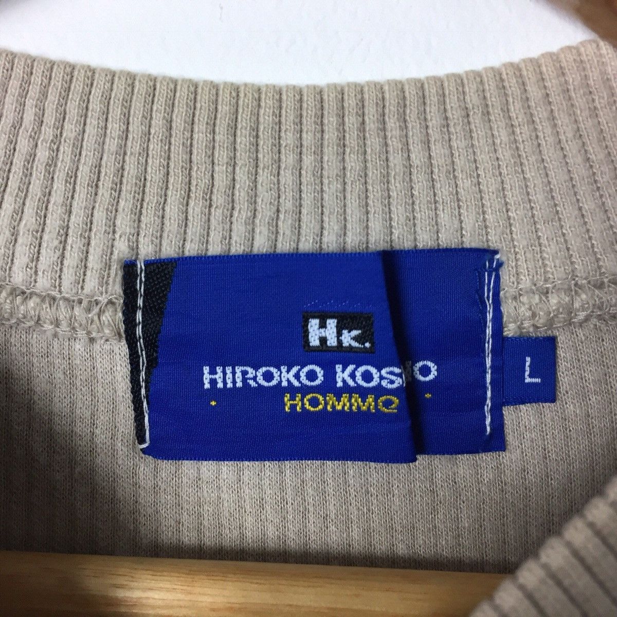 Hiroko Koshino Homme Hiroko koshino homme Sweatshirt japanese brand jumper pull Size US L / EU 52-54 / 3 - 2 Thumbnail