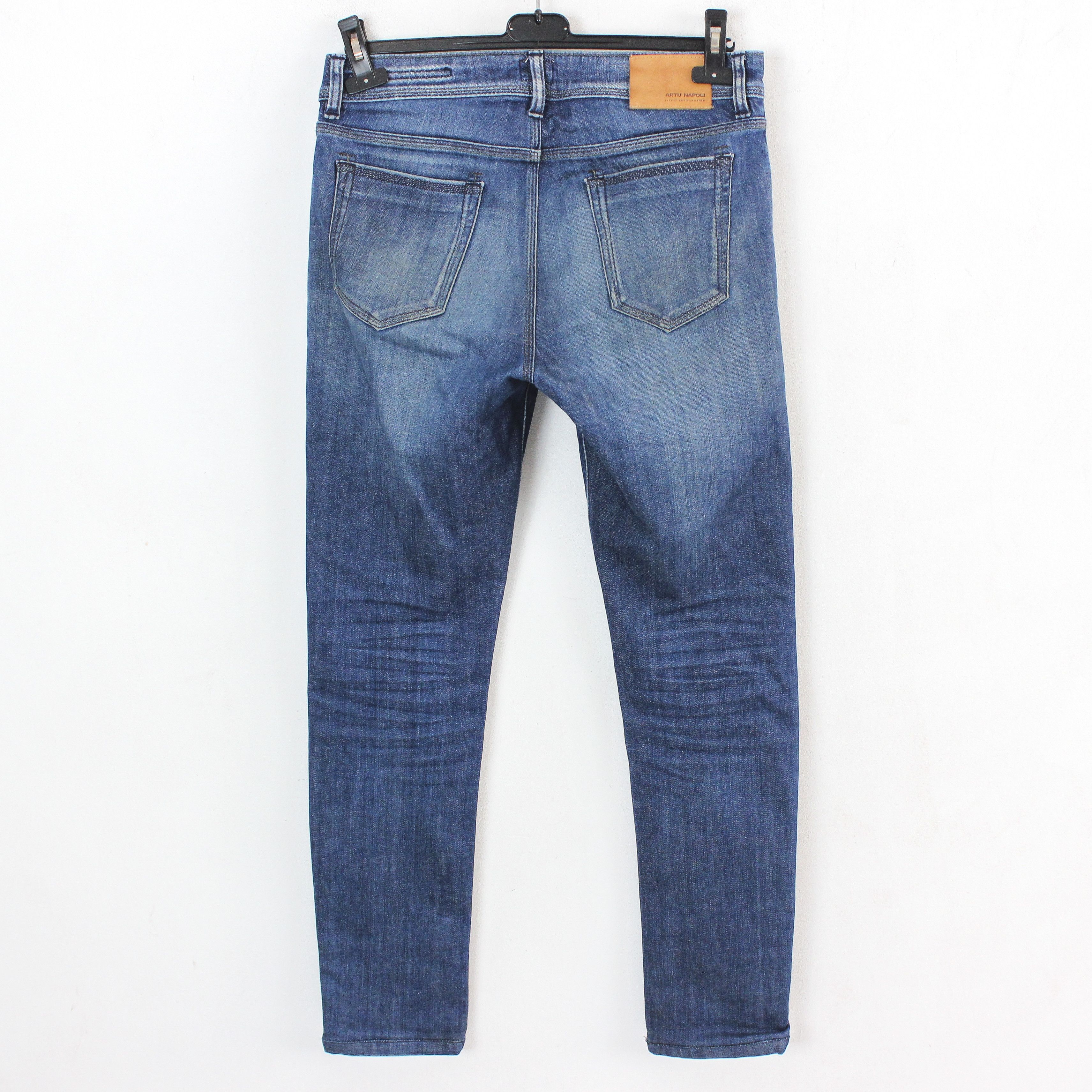 Japanese Brand ARTU NAPOLI Luxury Edition 89 /200 Selvedge Tri Colore Jeans Size US 31 - 3 Thumbnail