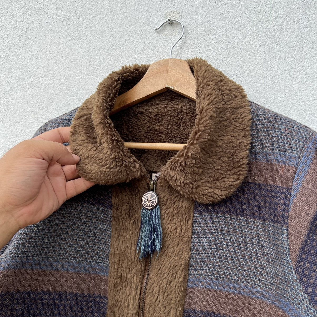 Japanese Brand MALAIKA PATCHWORK LONG JACKET INSPIRED BY BLUE BLUE JAPAN Size US M / EU 48-50 / 2 - 8 Thumbnail