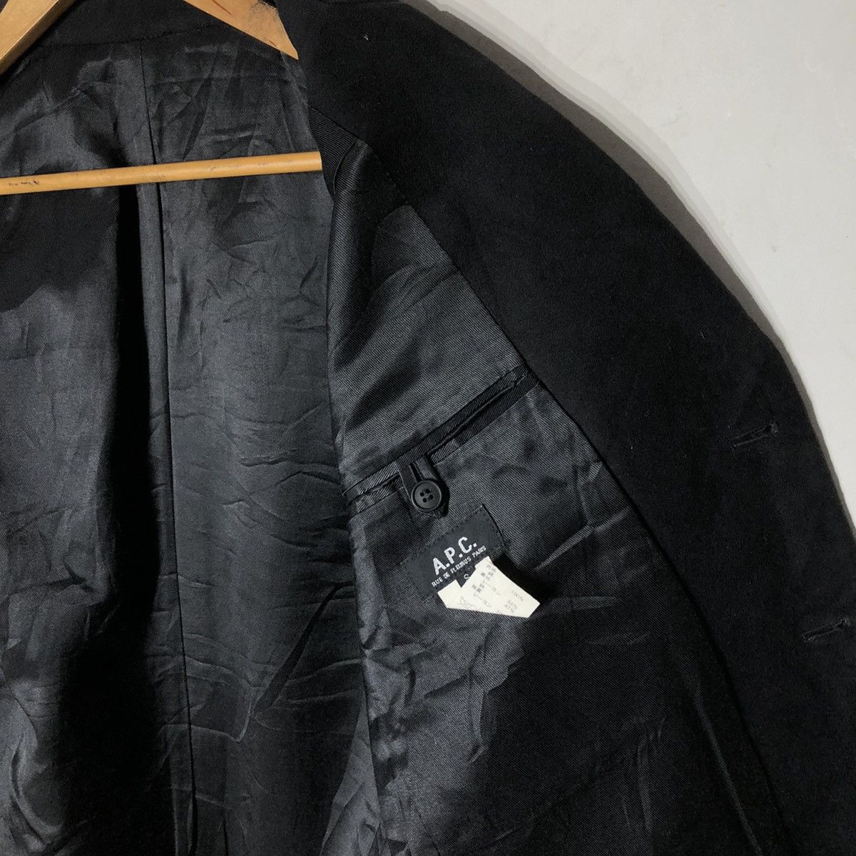 A.P.C. CASUAL COAT DOUBLE BREAST A.P.C. RUE DE FLEURUS PARIS Size US S / EU 44-46 / 1 - 8 Thumbnail