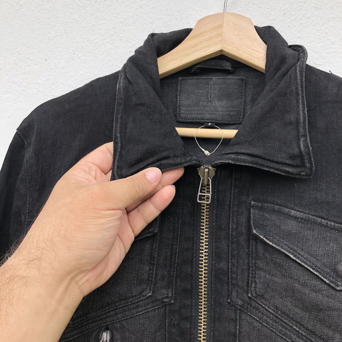 Japanese Brand SEDITIONARIES BIKER JACKET BY NO ID PUNK STYLE Size US M / EU 48-50 / 2 - 3 Thumbnail
