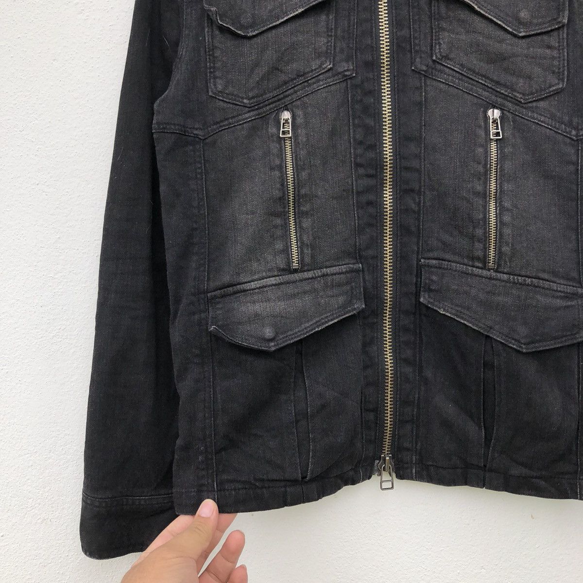 Japanese Brand SEDITIONARIES BIKER JACKET BY NO ID PUNK STYLE Size US M / EU 48-50 / 2 - 4 Thumbnail