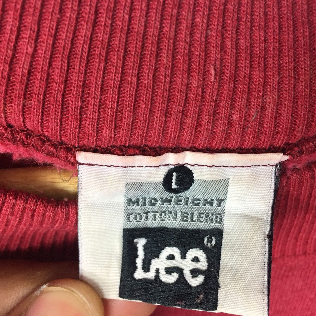 Lee Vintage lee sweatshirt casual jumper big logo Size US L / EU 52-54 / 3 - 2 Thumbnail