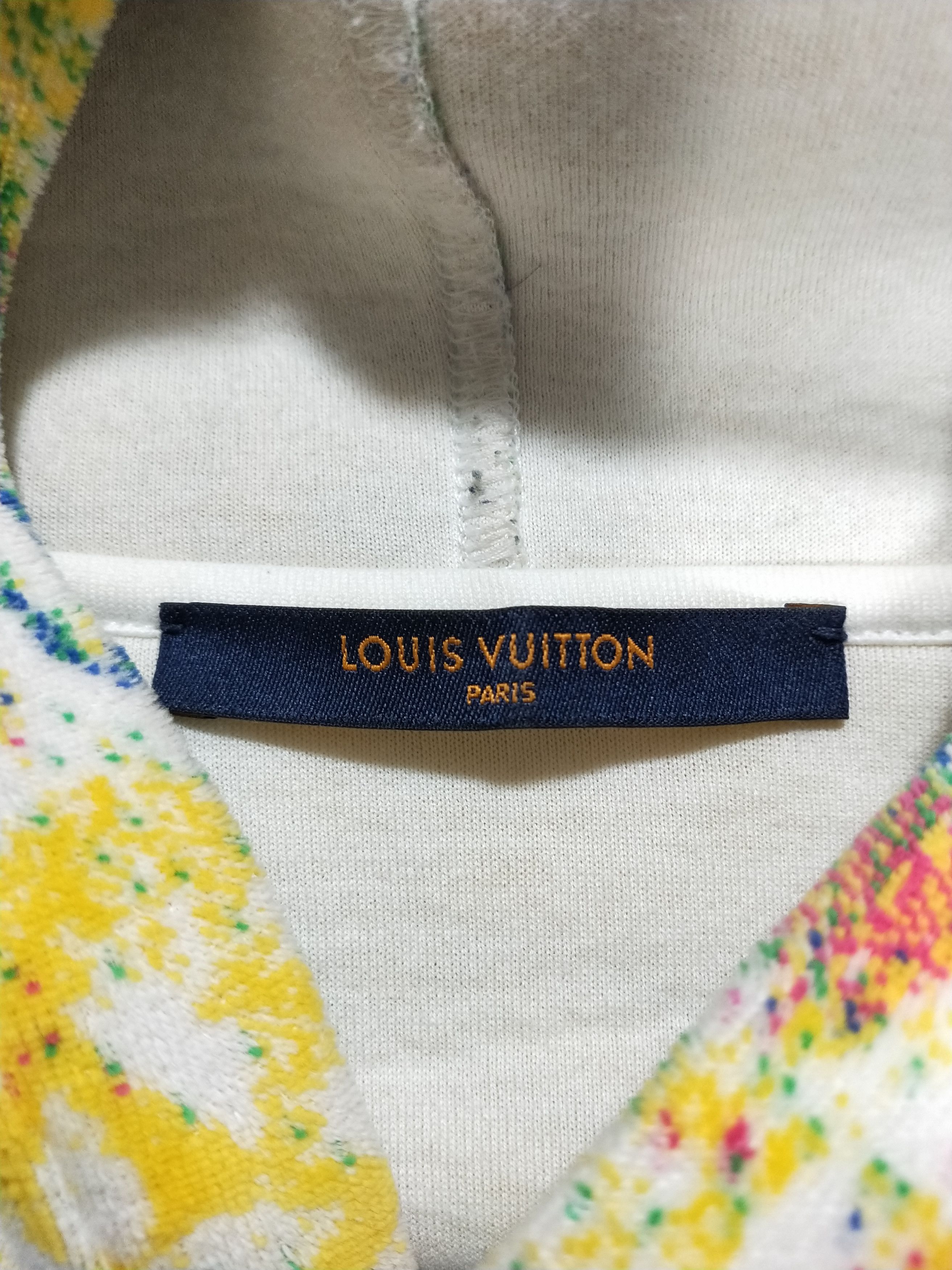 Louis Vuitton Velvet Pastel Monogram Hoodie Size US M / EU 48-50 / 2 - 4 Thumbnail