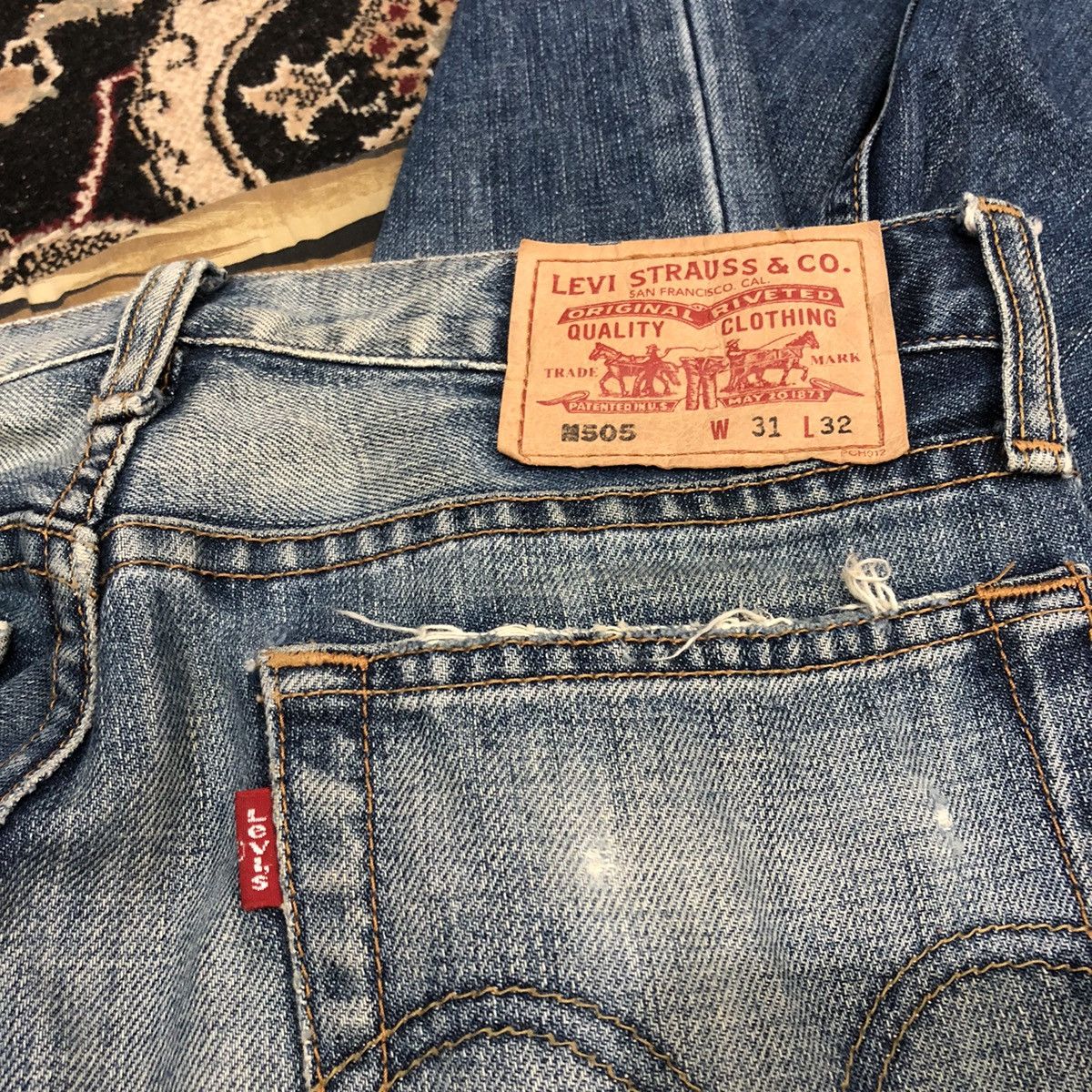 Levi's Made & Crafted Vintage 505 Levi's Pants Size US 31 - 7 Thumbnail