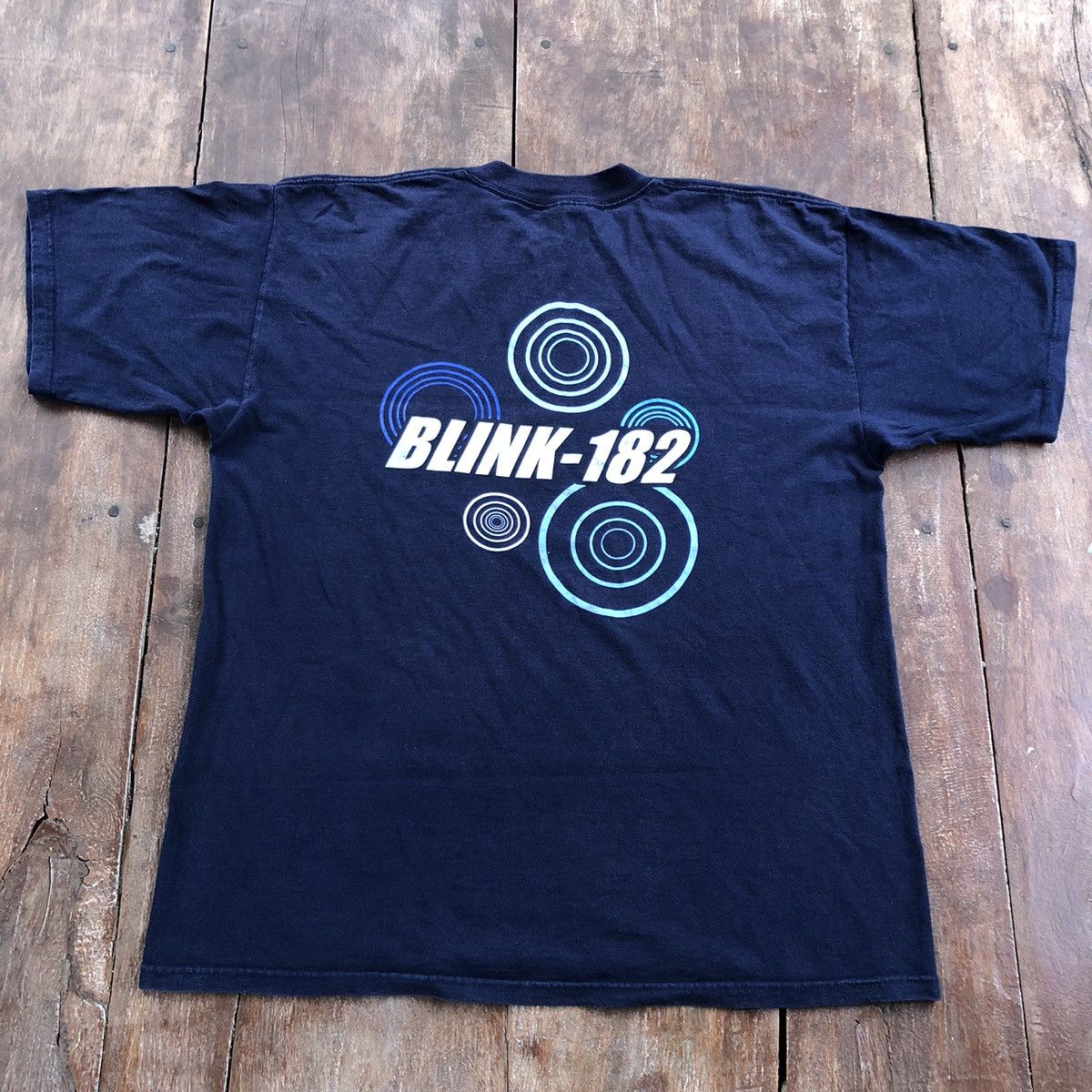 Band Tees Vintage Blink-182 Band T Shirt Size US XL / EU 56 / 4 - 1 Thumbnail