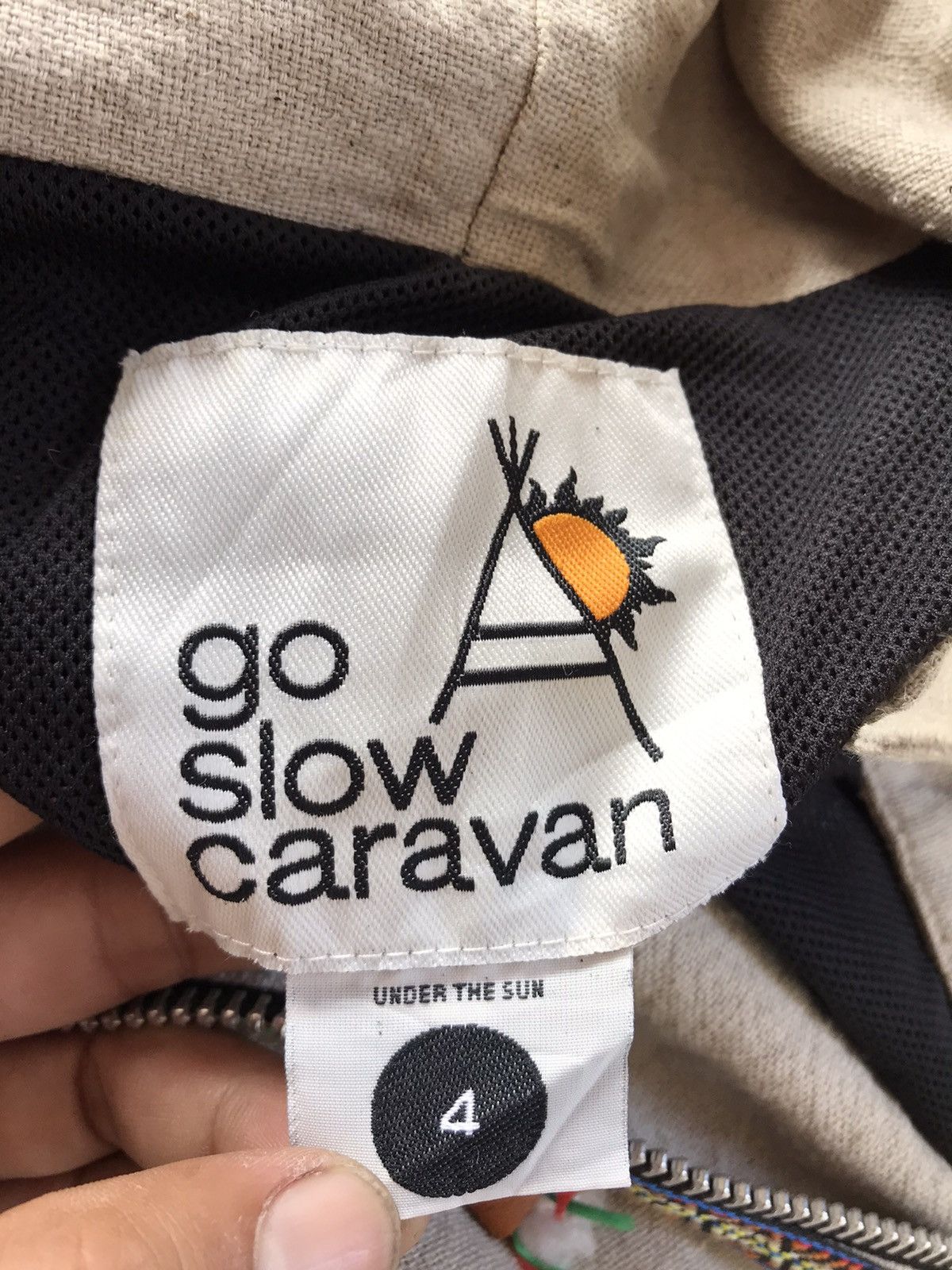 go slow caravan Go Slow Caravan Hooded Jacket Size US M / EU 48-50 / 2 - 6 Thumbnail