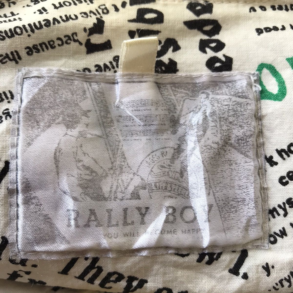 Japanese Brand Rally Boy New Paper Full Print Hooded Light Jacket Size US S / EU 44-46 / 1 - 4 Thumbnail