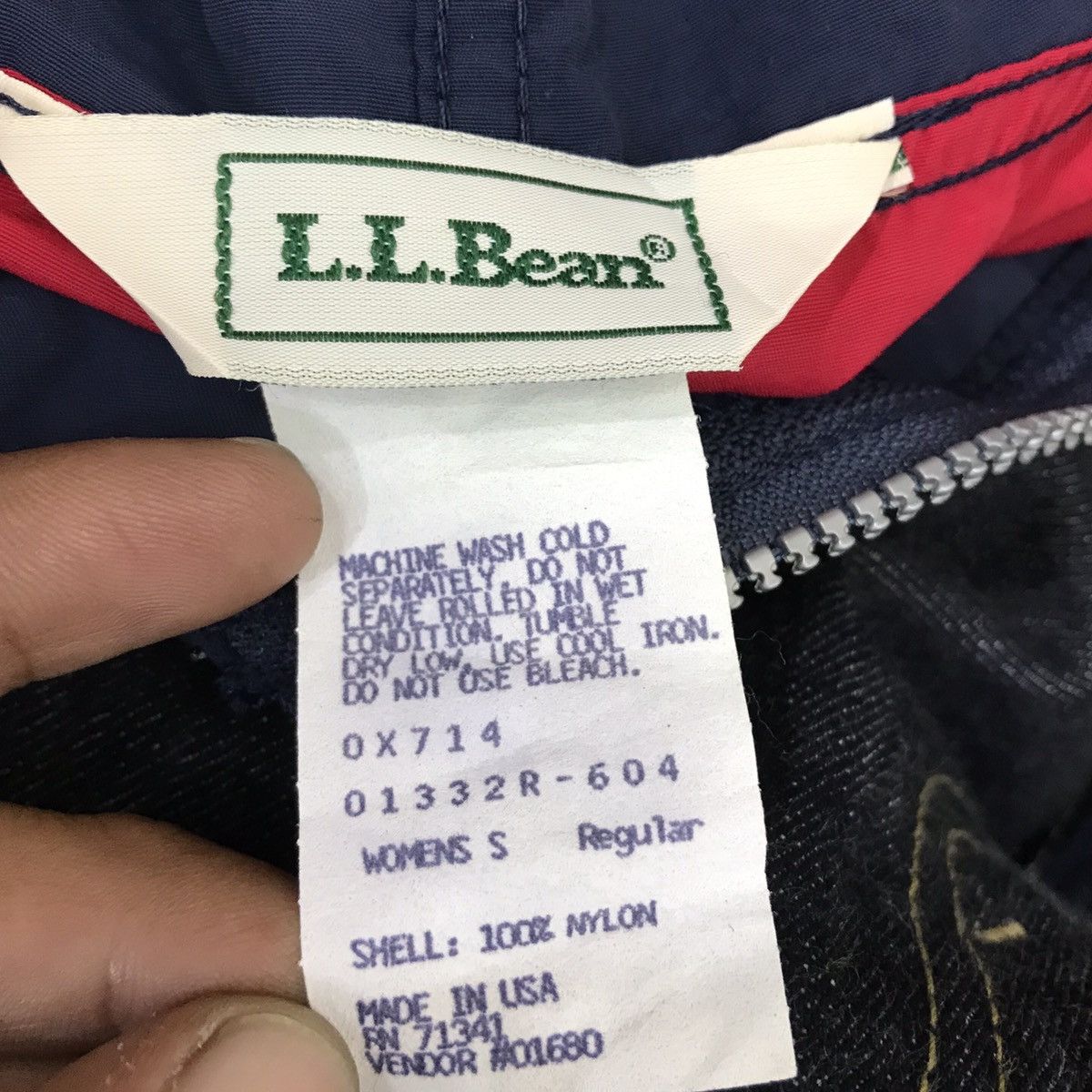 L.L. Bean × Vintage Made In Usa Vintage L.L. Bean Windbreaker Jackets Size US S / EU 44-46 / 1 - 4 Thumbnail