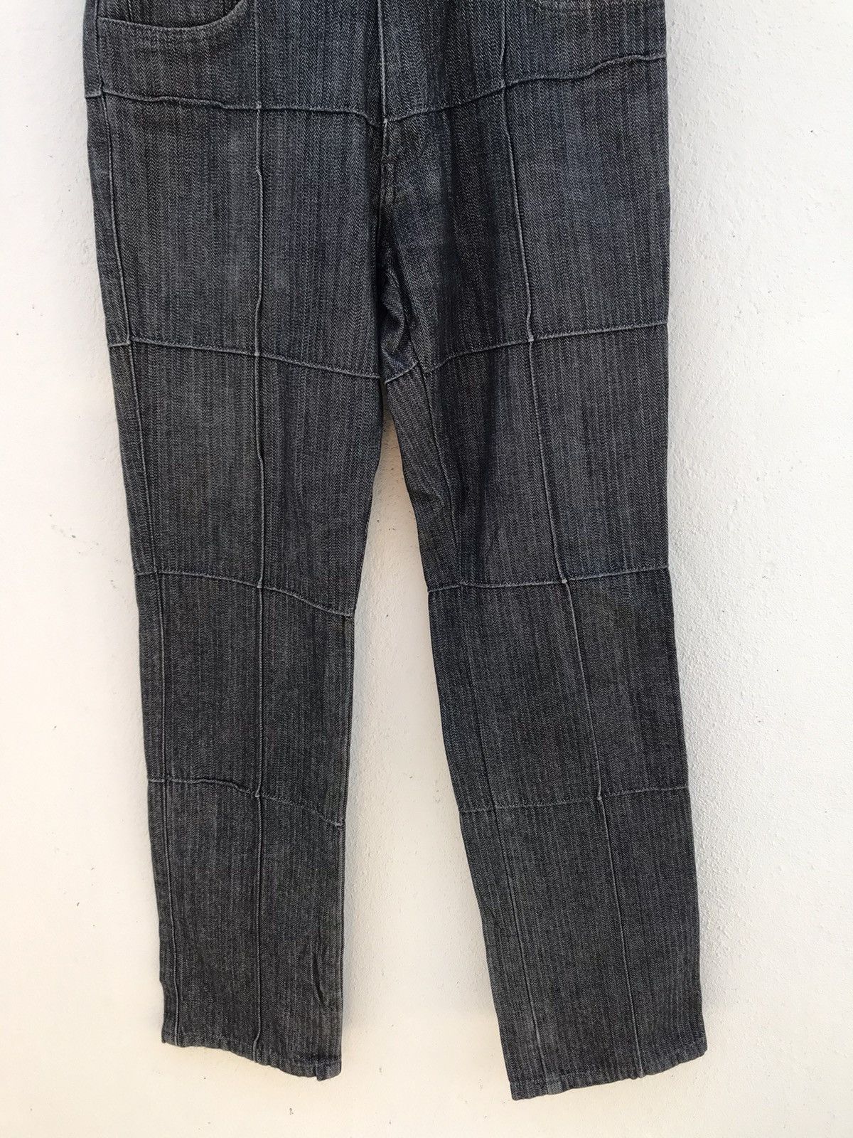 Boycott Made In Japan Boycott Plaid Embroidered Design Pants Size US 28 / EU 44 - 3 Thumbnail