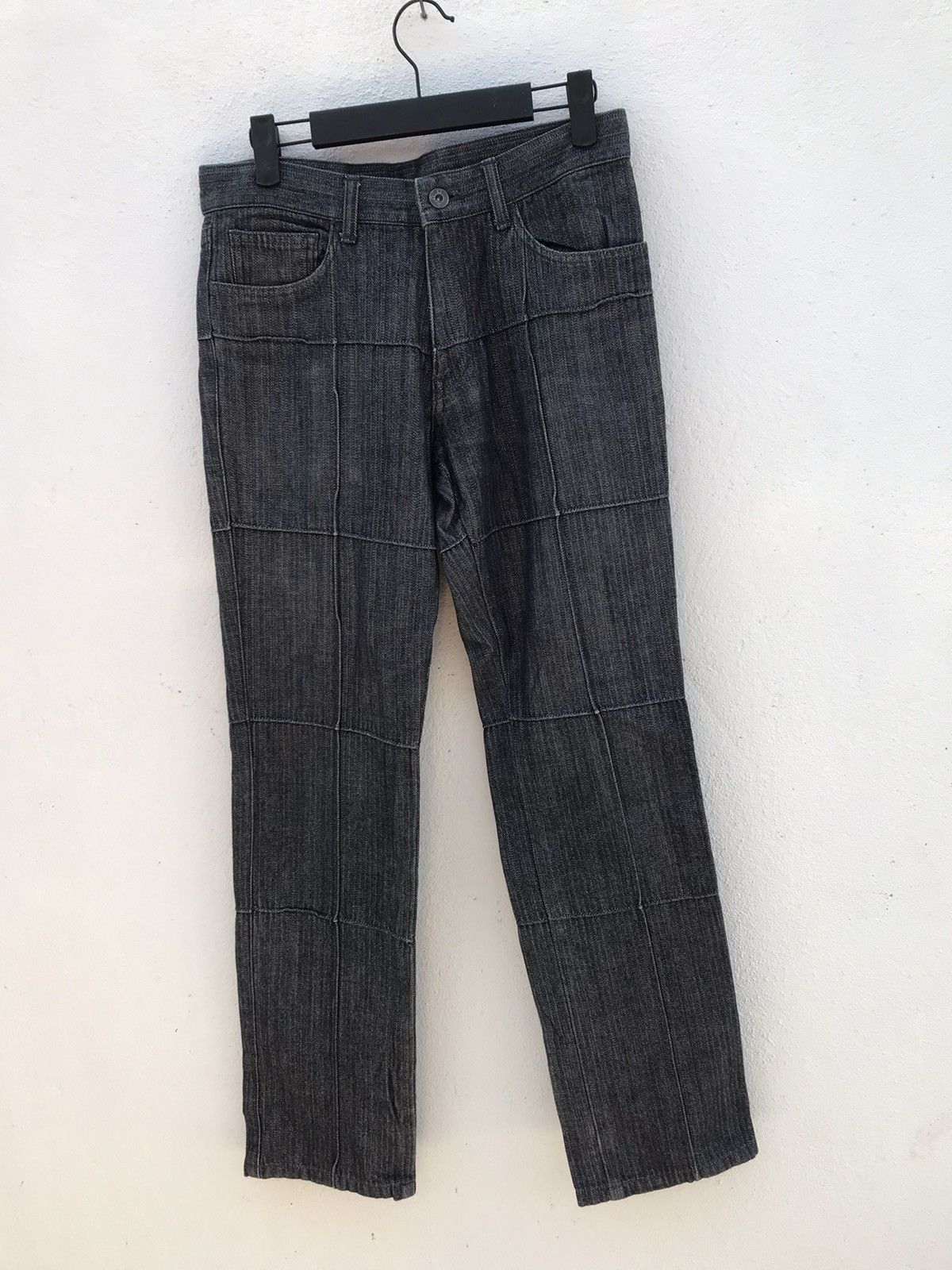 Boycott Made In Japan Boycott Plaid Embroidered Design Pants Size US 28 / EU 44 - 2 Thumbnail