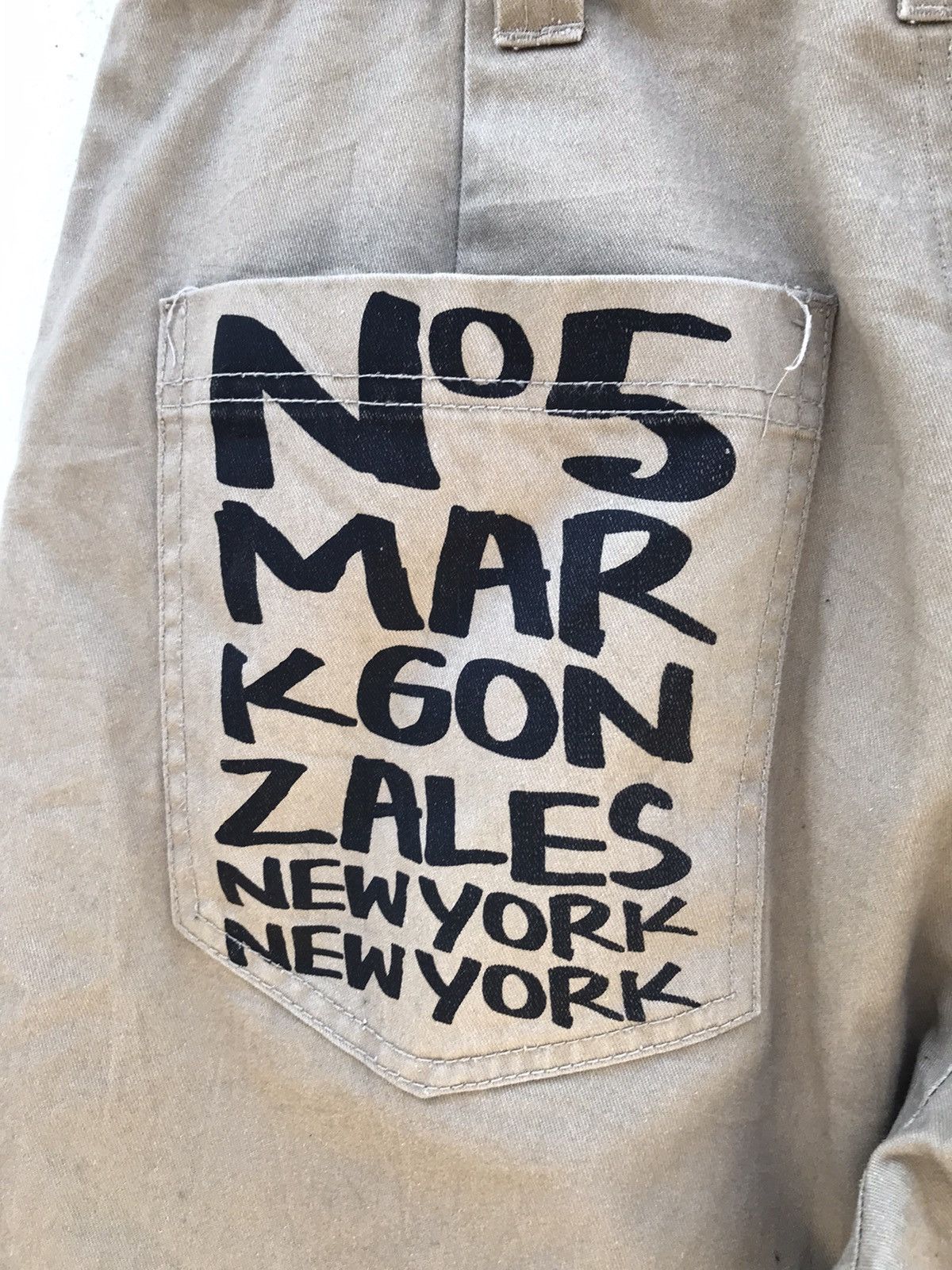 Designer Mark Gonzalez New York Short Pants Size US 33 - 4 Thumbnail