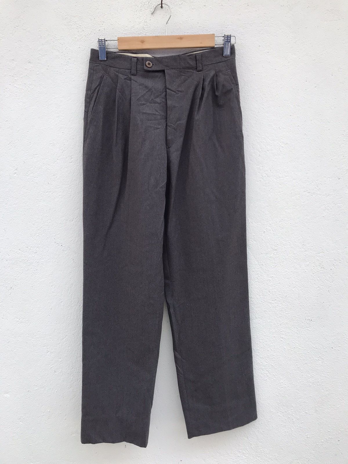 JUN MEN Made in Japan JUN Wool Trousers Size US 27 - 1 Thumbnail