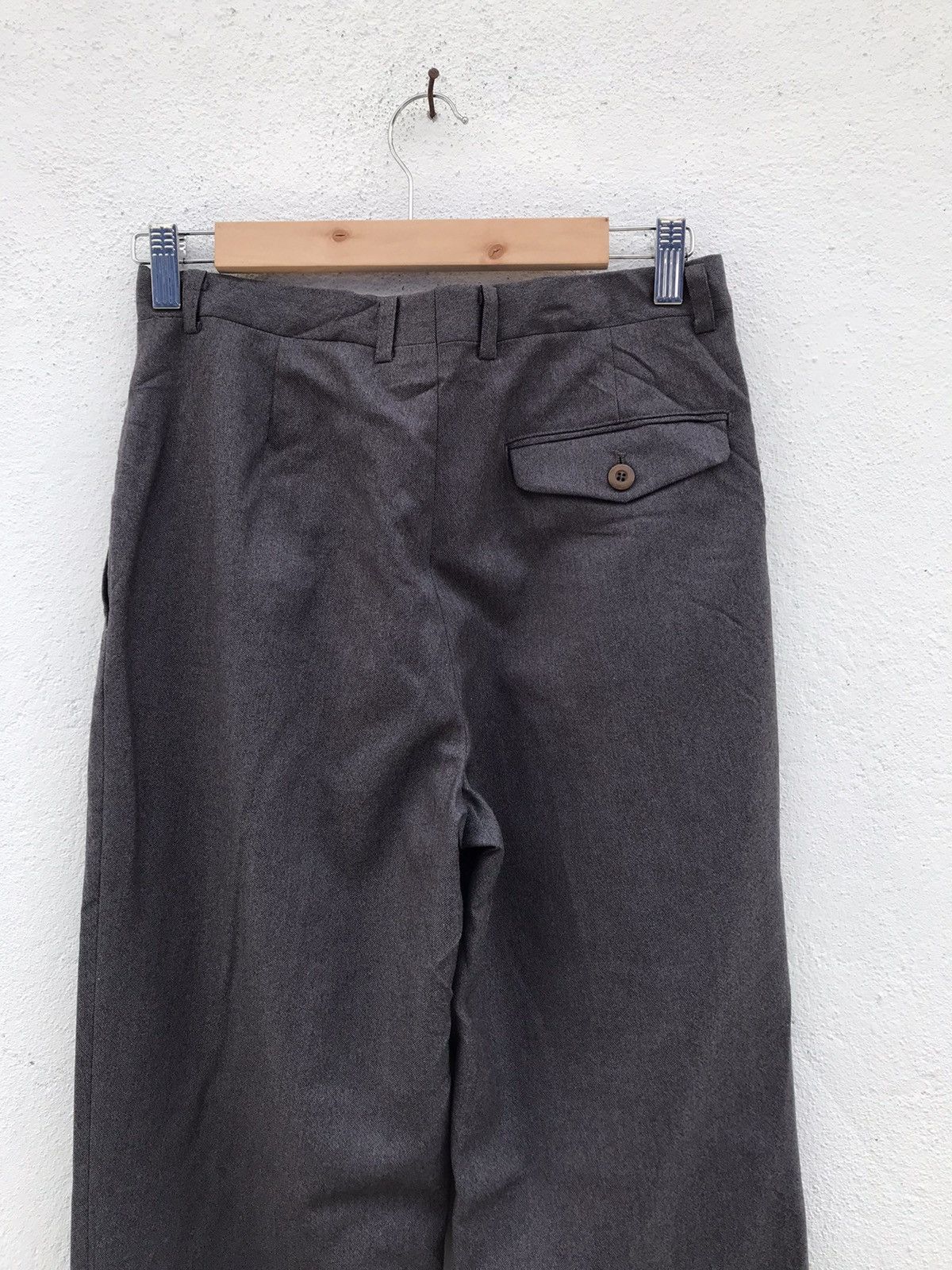 JUN MEN Made in Japan JUN Wool Trousers Size US 27 - 6 Thumbnail