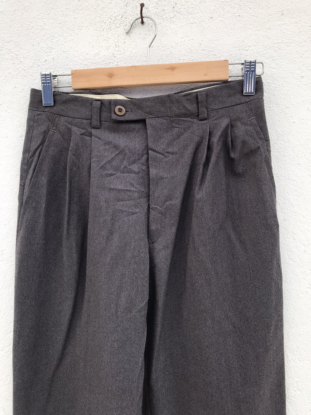 JUN MEN Made in Japan JUN Wool Trousers Size US 27 - 2 Thumbnail