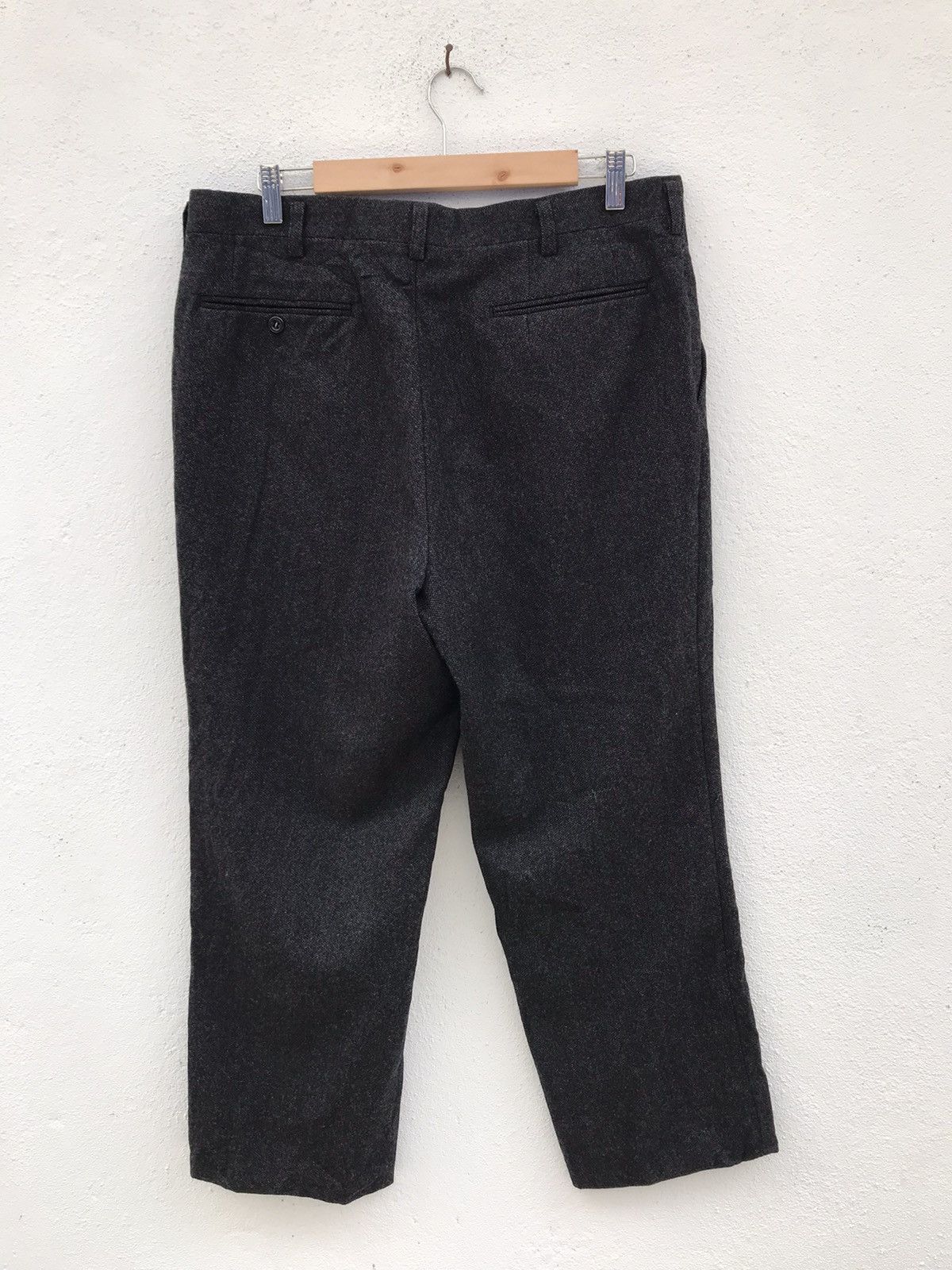 Japanese Brand Cashmere Blends Wool Trousers Size US 34 / EU 50 - 5 Thumbnail