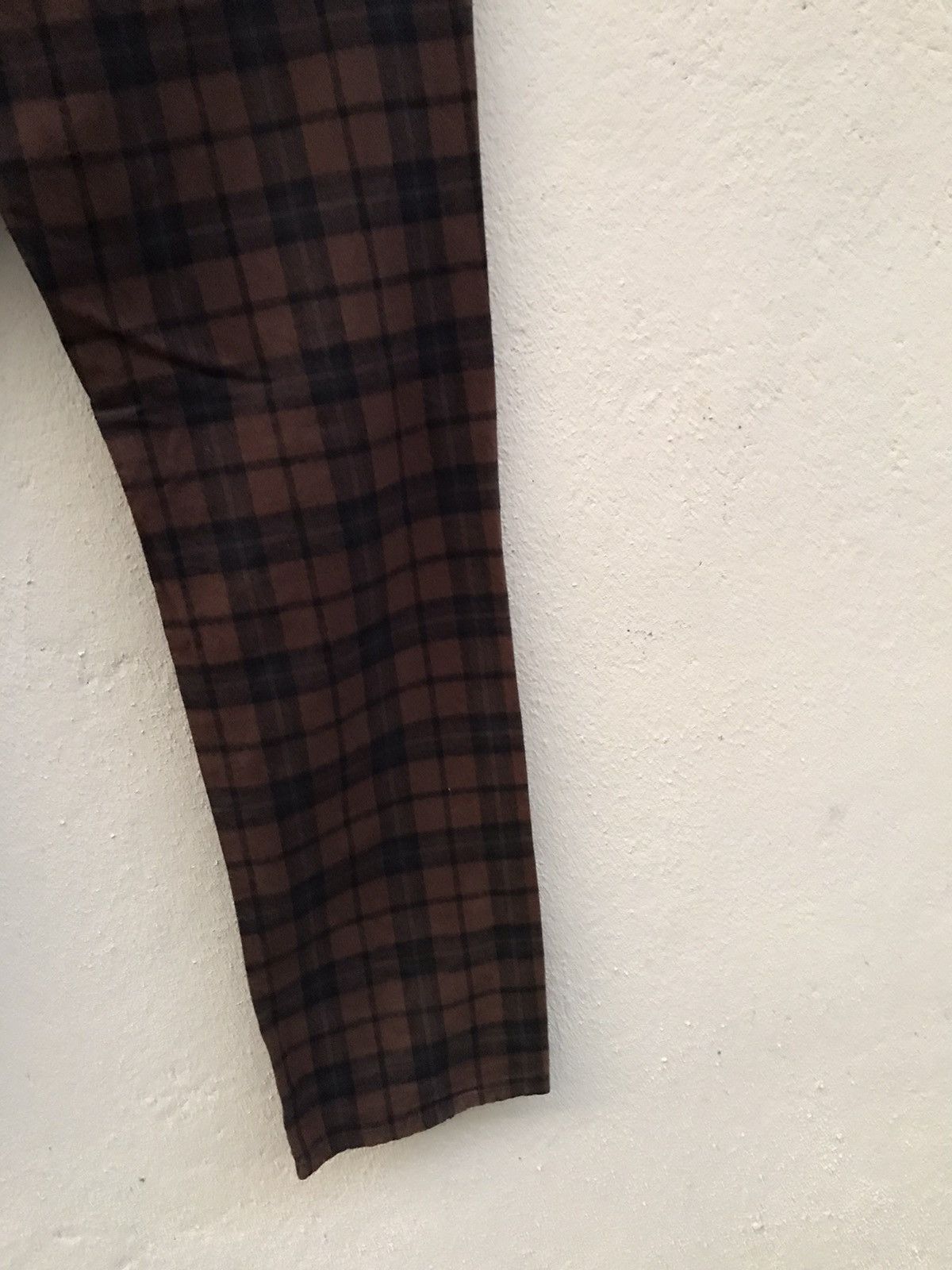 If Six Was Nine × Japanese Brand RUSH HOUR Check Zipper Trousers Size US 31 - 9 Thumbnail