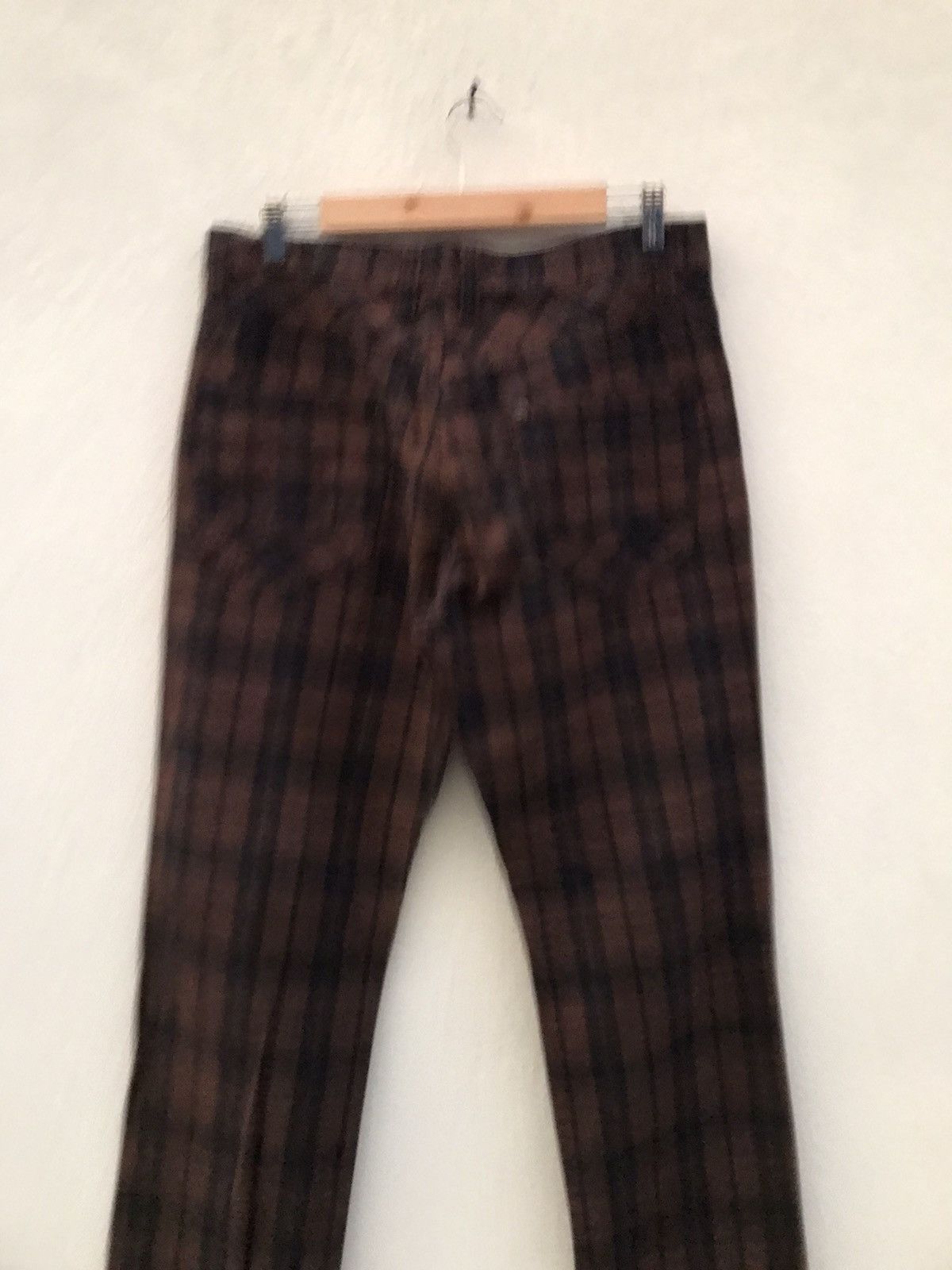 If Six Was Nine × Japanese Brand RUSH HOUR Check Zipper Trousers Size US 31 - 6 Thumbnail