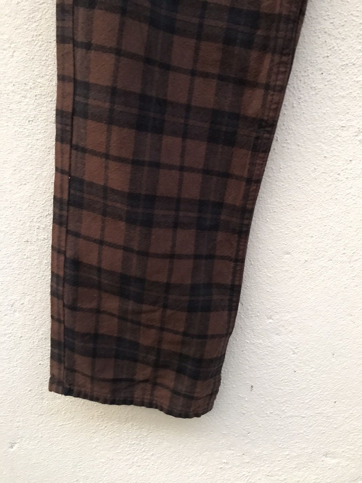 If Six Was Nine × Japanese Brand RUSH HOUR Check Zipper Trousers Size US 31 - 5 Thumbnail