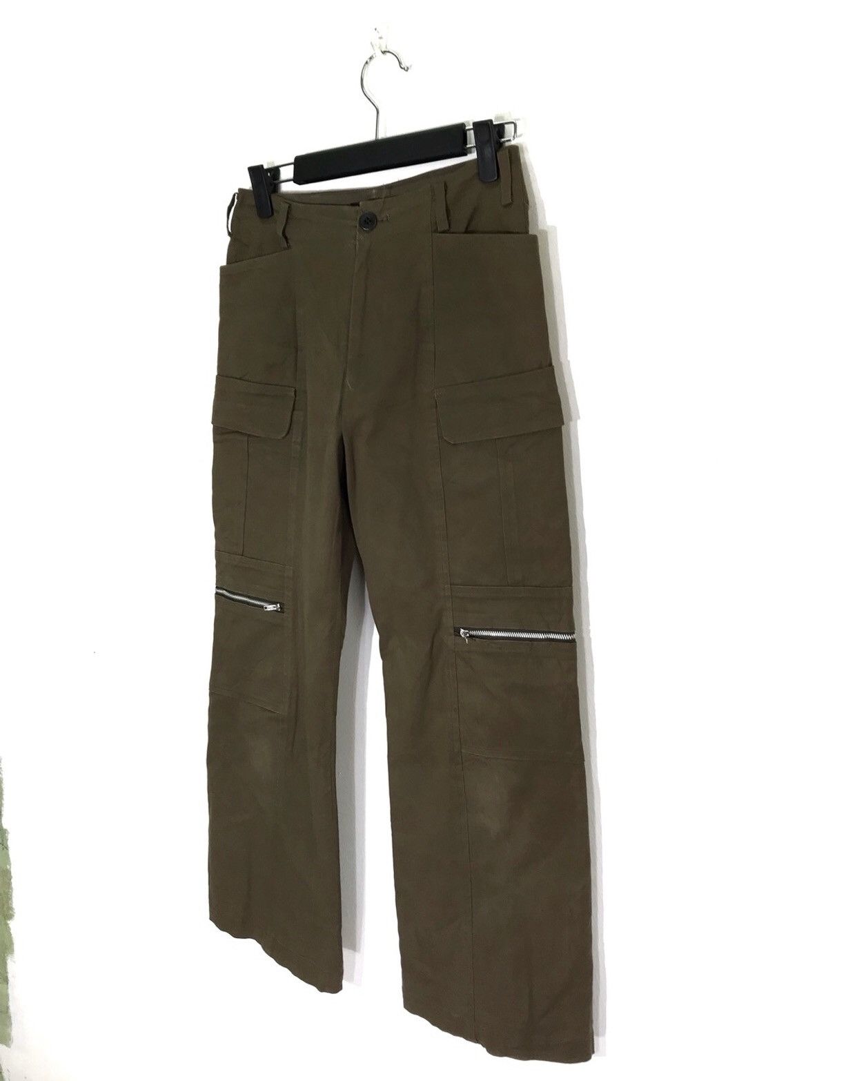 Japanese Brand Tactical Zipper Cargo Trousers Made in Japan Size US 26 / EU 42 - 4 Thumbnail