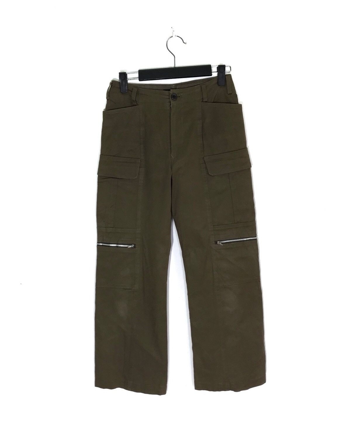 Japanese Brand Tactical Zipper Cargo Trousers Made in Japan Size US 26 / EU 42 - 2 Thumbnail