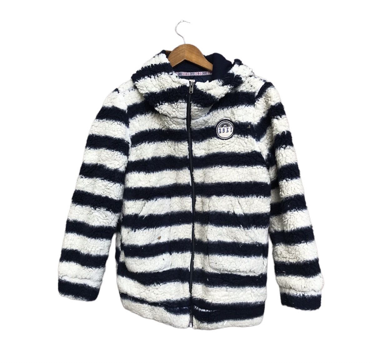 20471120 ROXY STRIPE FLEECE HOODIES Size US S / EU 44-46 / 1 - 1 Thumbnail