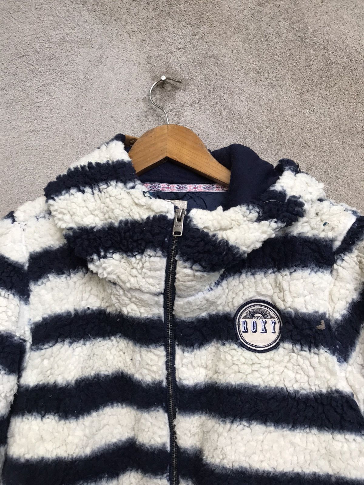 20471120 ROXY STRIPE FLEECE HOODIES Size US S / EU 44-46 / 1 - 3 Thumbnail