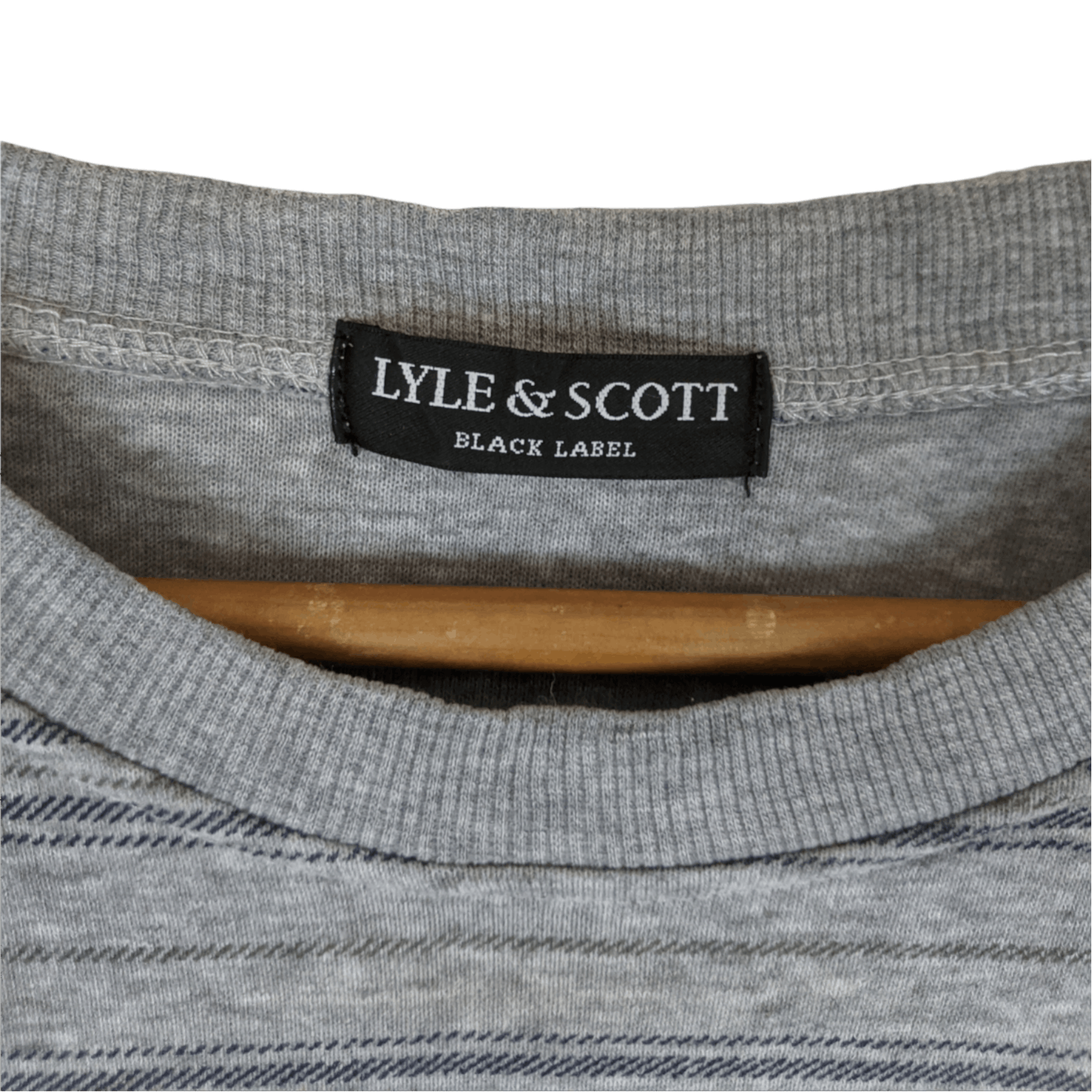 Lyle & Scott LYLE & SCOTT Striped Jumper Sweatshirt Size US L / EU 52-54 / 3 - 7 Thumbnail