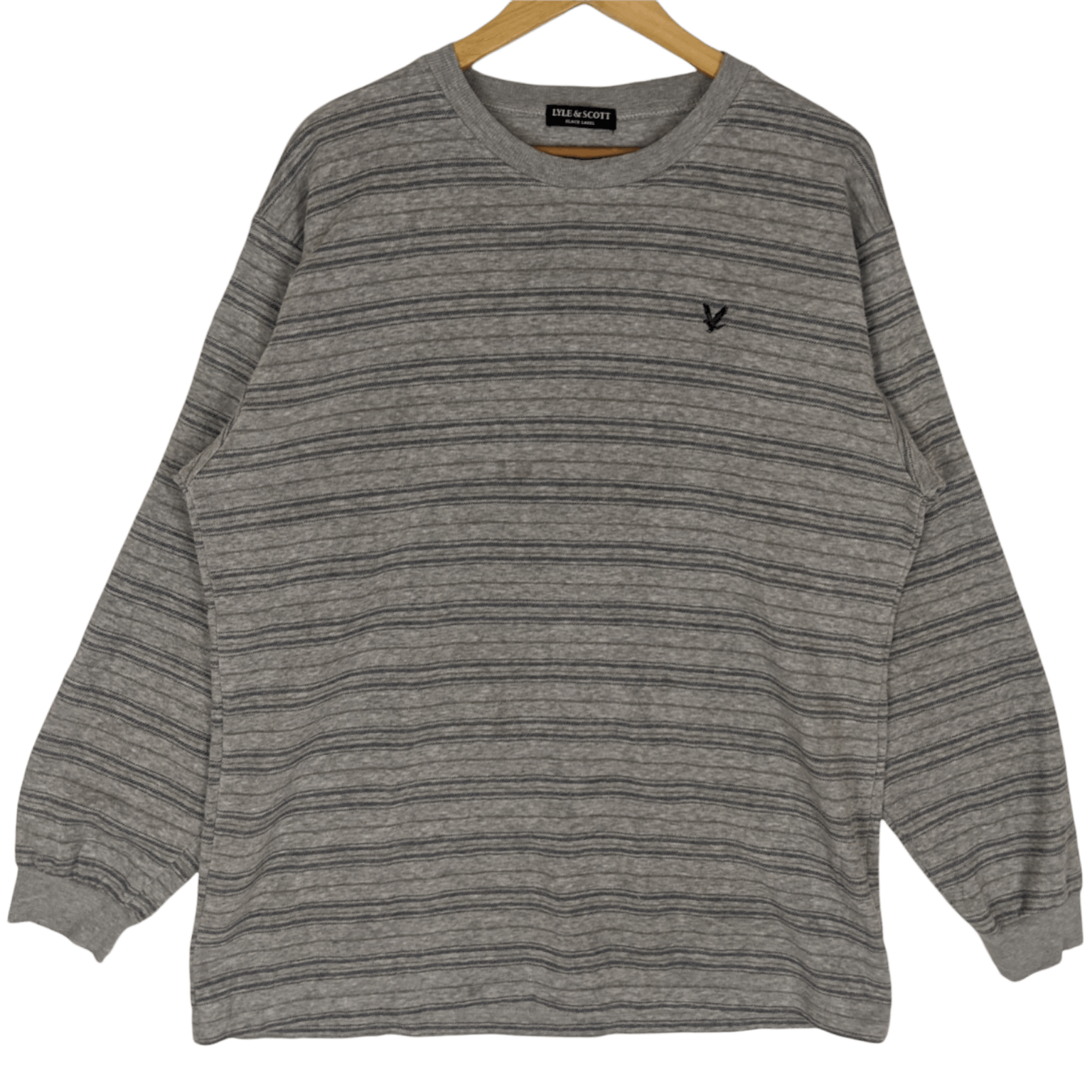 Lyle & Scott LYLE & SCOTT Striped Jumper Sweatshirt Size US L / EU 52-54 / 3 - 2 Thumbnail