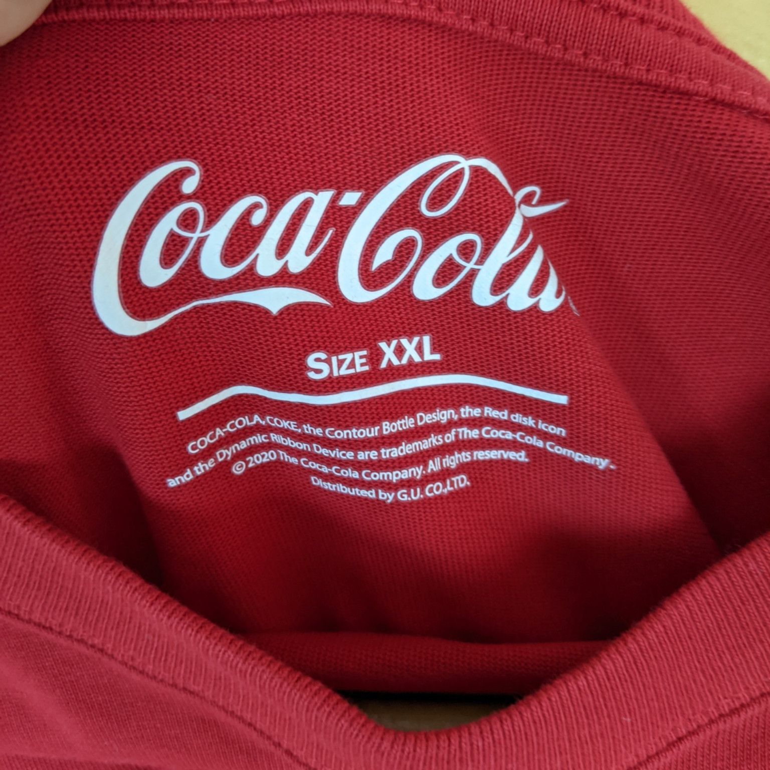 Coca Cola GU x Coca Cola Box Logo Jumper Sweatshirt Size US XXL / EU 58 / 5 - 9 Thumbnail